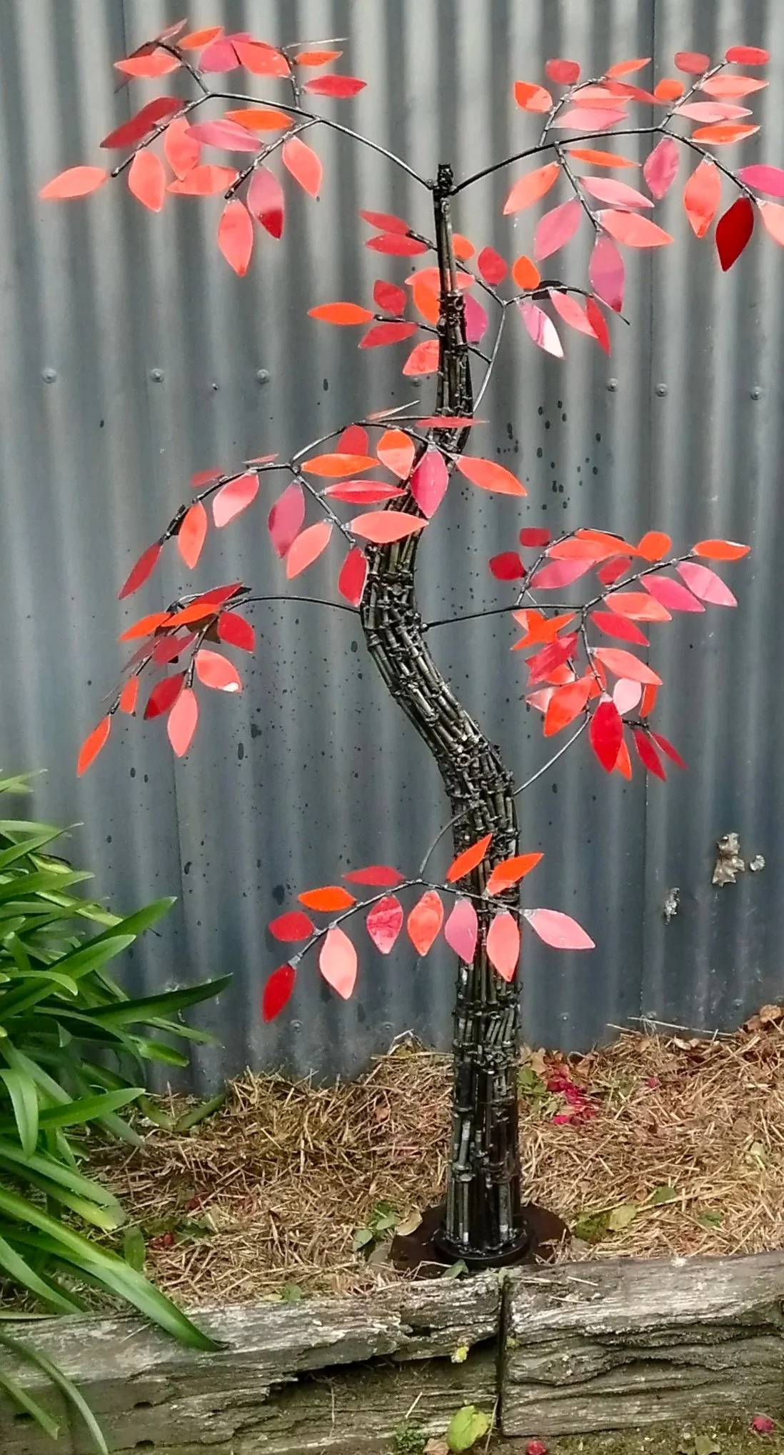  70. Gawie Bosman 
  Autumn Tree  
 (2026)
 Recycled steel
 1950 x 1000 x 1000mm
 $3,300
   SOLD  , available by commission