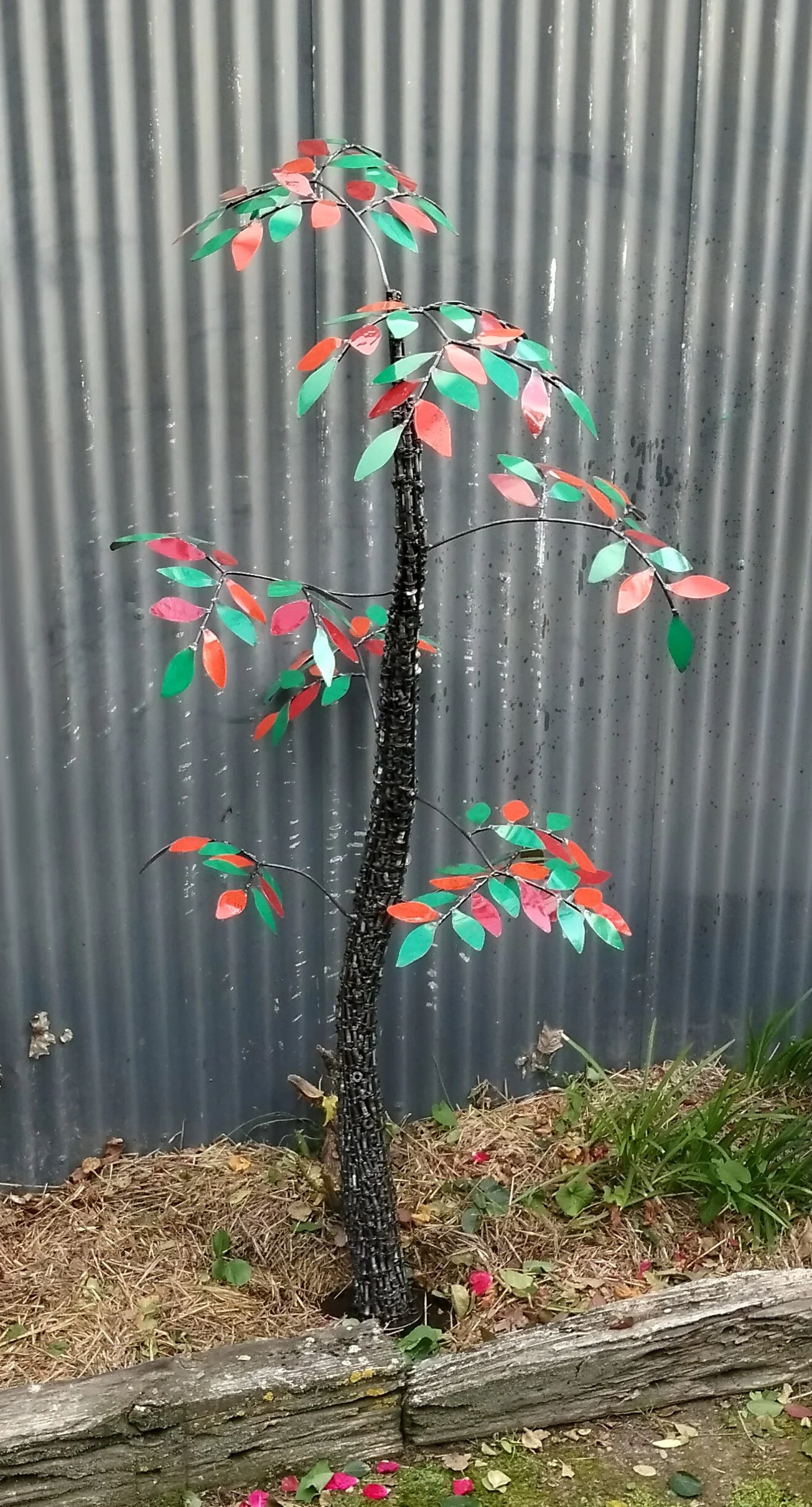  71. Gawie Bosman 
  Change of the seasons  
 (2026)
 Recycled steel
 2100 x 1000 x 1000mm
 $3,300
   SOLD  , available by commission