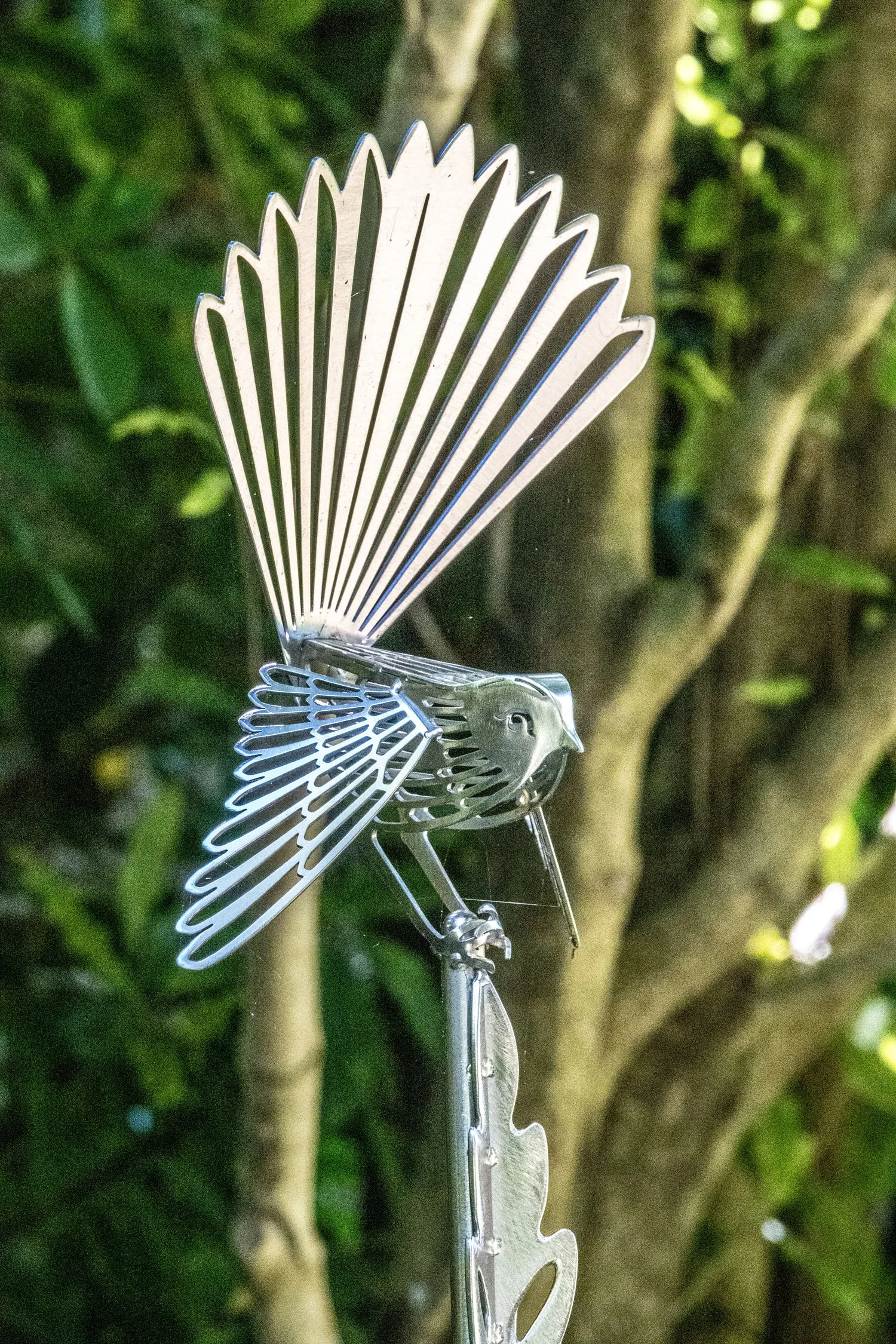  74. Virginia King 
  Lookout  
 (2022)
 Stainless steel, marine grade 316, electropolished
 1500 x 150 x 70mm
 Ed. 2 and 3 of 10
 $11,000 each
 Ed. 2   SOLD  , Ed. 3 available