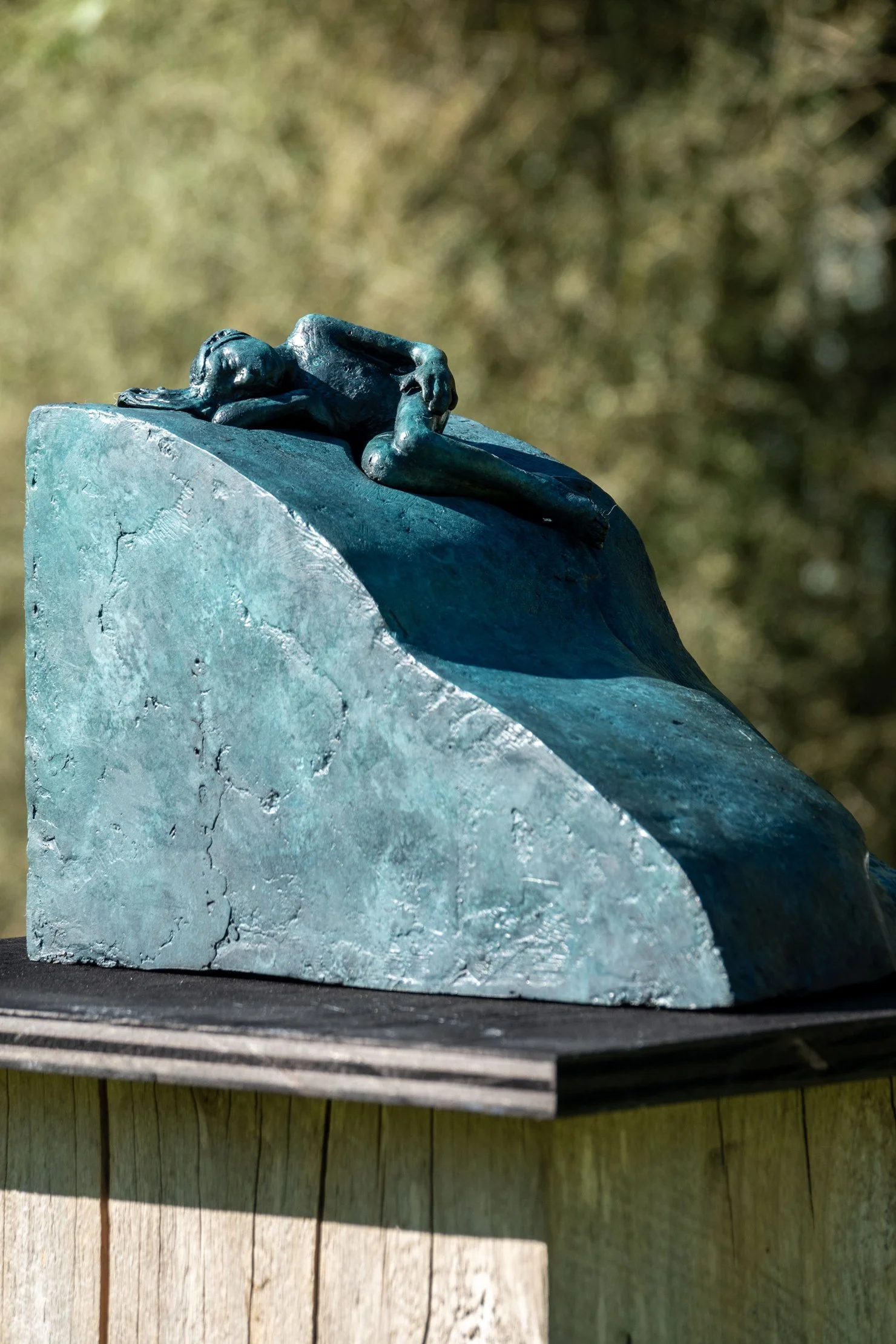  16. Alison Erickson 
  Landmark  
 (2024)
 Bronze 
 200 x 300 x 150mm
 Ed. 1 of 1 
 $4,500