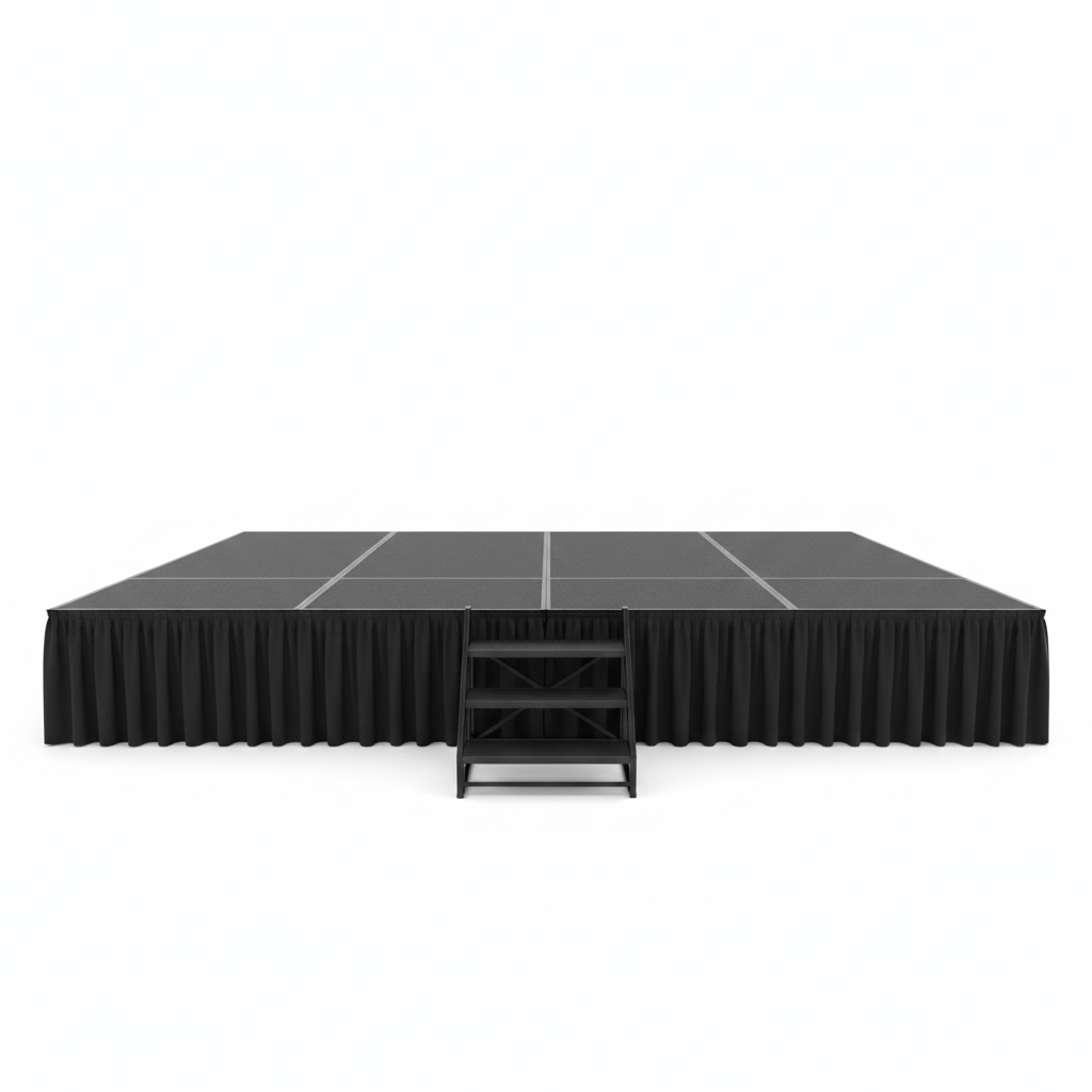 stage rental for wedding in denver