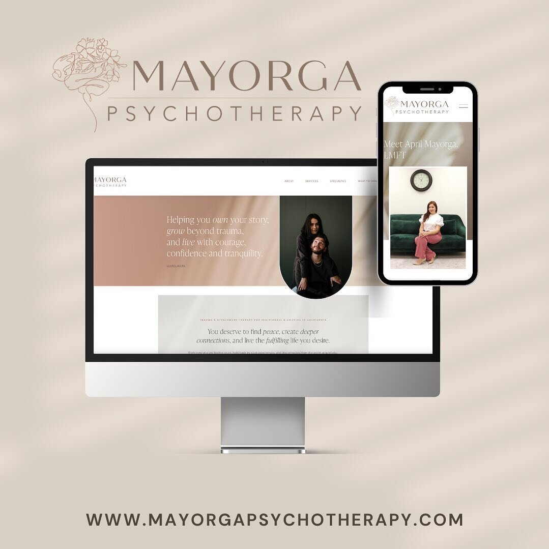 That new new! ✨

📢Announcing the launch of my new website and brand for:
&ldquo;Mayorga Psychotherapy&rdquo; 🧠

🥹🥰I&rsquo;m so proud and filled with gratitude to see how this practice has grown with the support of so many people (loved ones, coll
