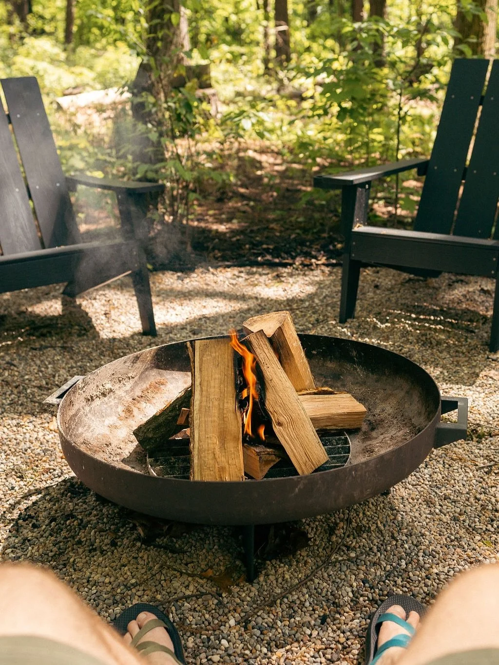 Summertime at the A ✨☀️ #aframe #aframedaily #aframecabin #modernaframe #aframehouse #aframeliving #aframehome #aframefever #cabinlife #cabinlove #cabinliving #moderncabin #cabinsofinstagram #airbnbhomes #puremichigan #southwestmichigan #swmichigan #