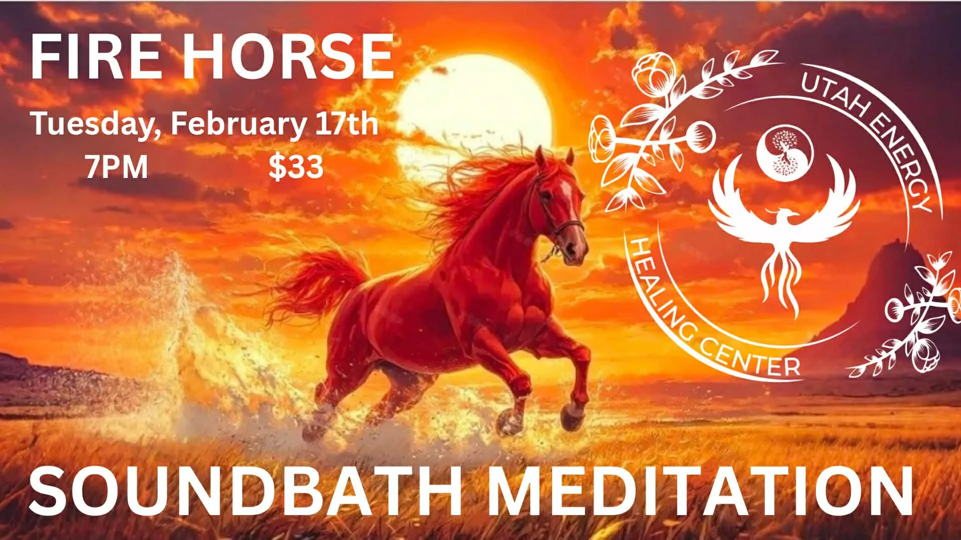 🔥🐎 FIRE HORSE NEW YEAR 🐎🔥 ✨ VIP Meditation &amp; Soundbath ✨