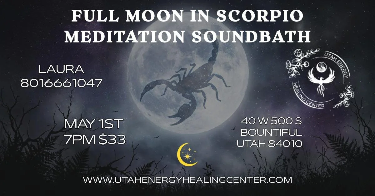 🌕Full Moon in Scorpio May 1♏✨SOUNDBATH MEDITATION✨🎶