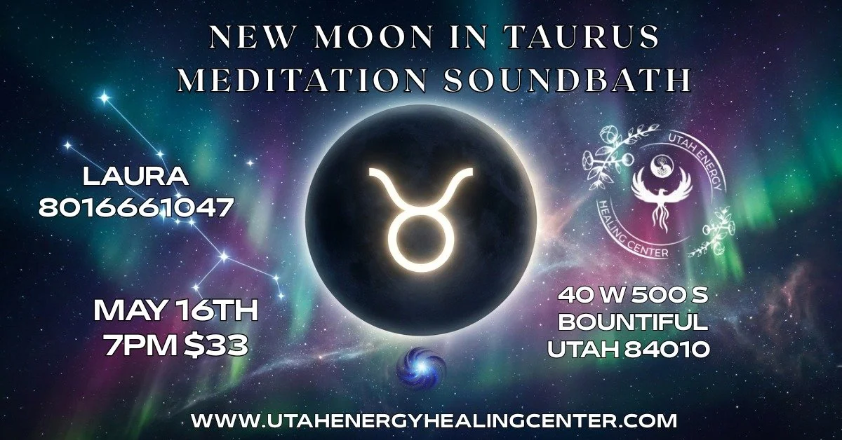 🌑NEW MOON IN TAURUS♉MAY 16 ✨SOUNDBATH MEDITATION✨🎶