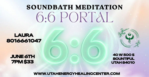 💫PORTAL 6:6 🌀 JUNE 6 ✨SOUNDBATH MEDITATION 🎶