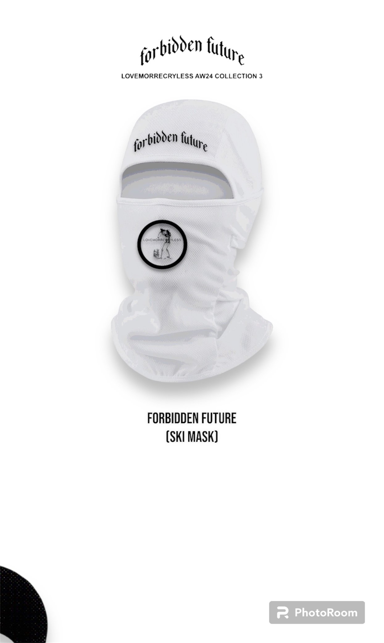 “FORBIDDEN FUTURE “ (Ski mask)