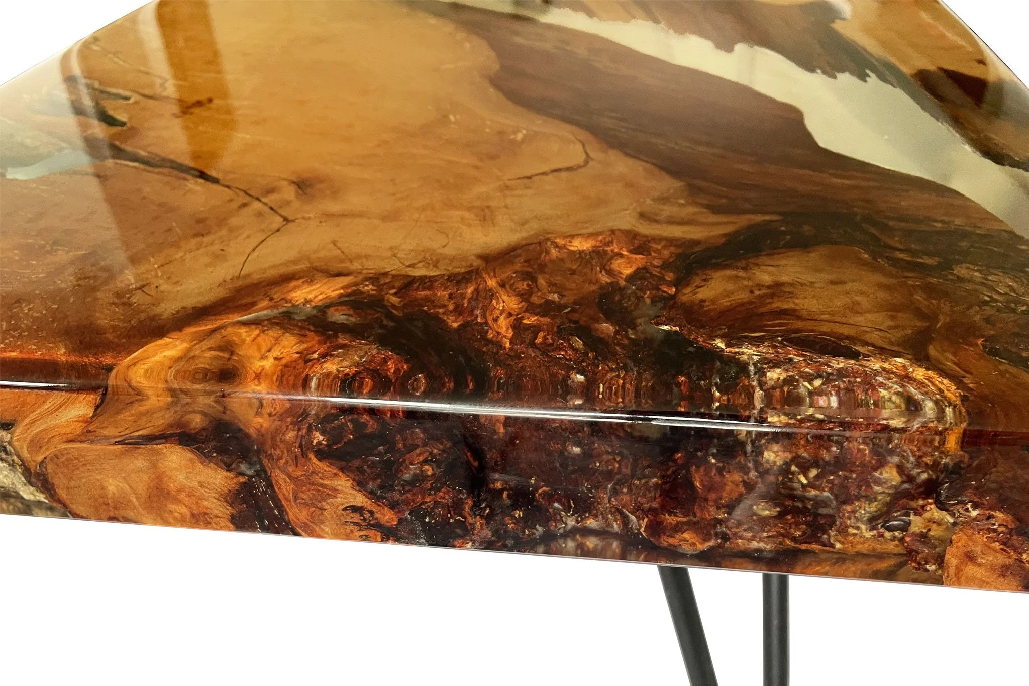 Canyon Kauri Wooden Coffee Table — Oratia Creations