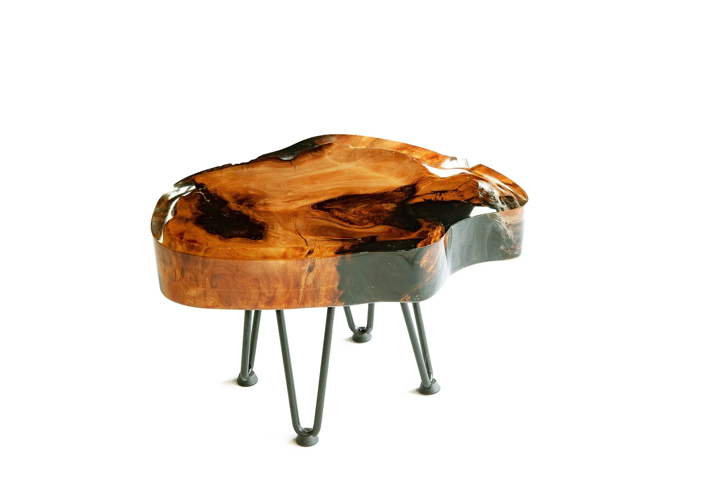 Valley Swamp Kauri Side Table — Oratia Creations