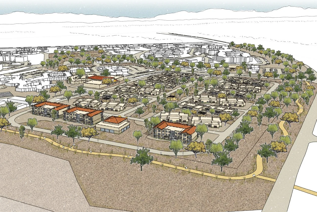 image of rendering of senior living campus design