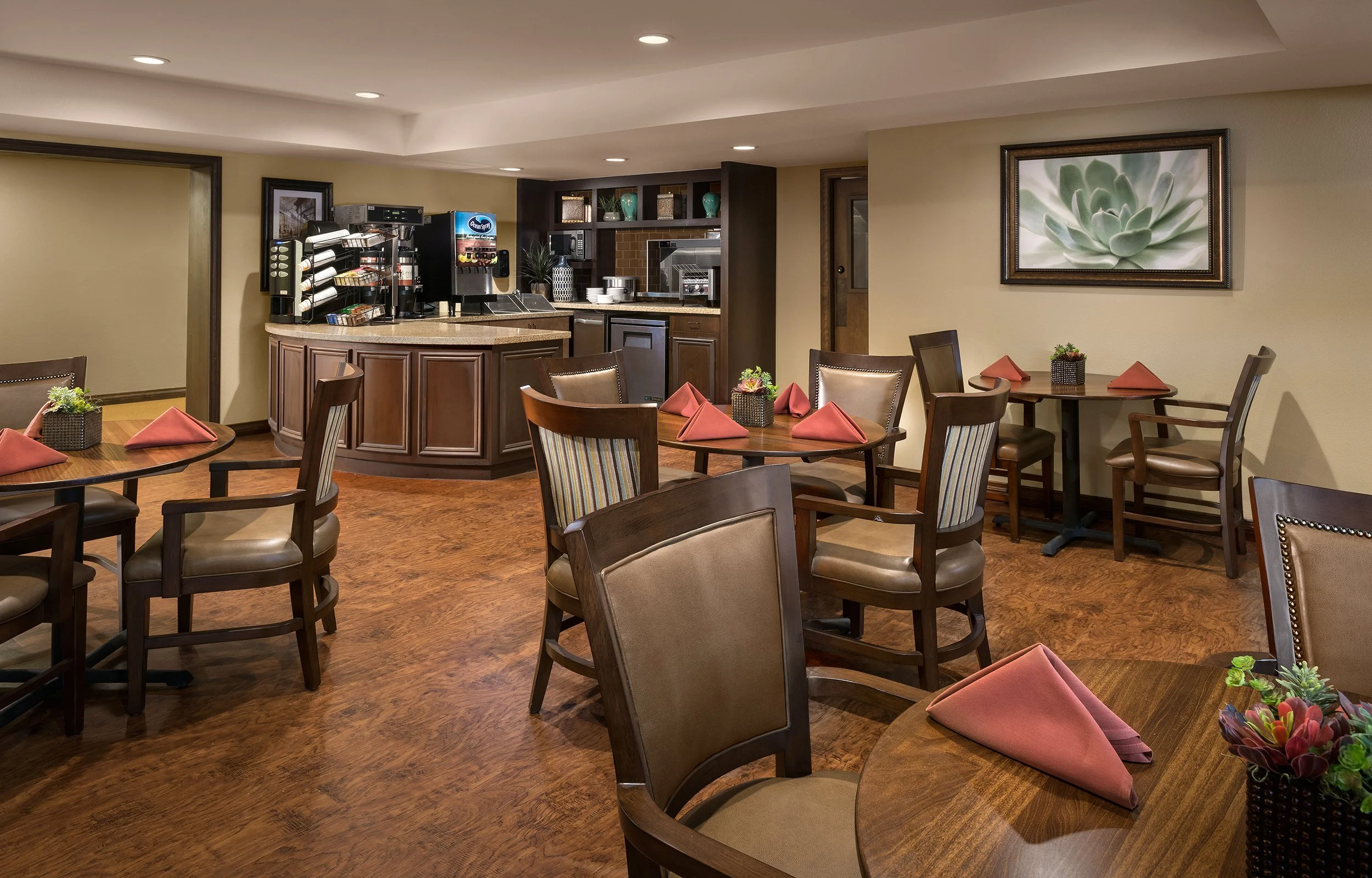 memory care dining room design