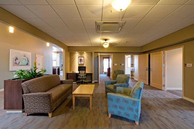 image of living room of small home green house elder home sells arizona