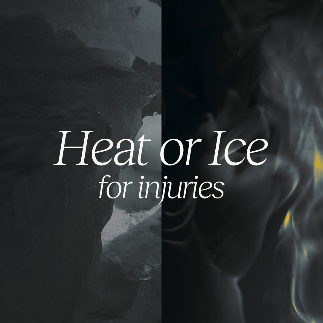 Do I apply HEAT or ICE for my injury?!