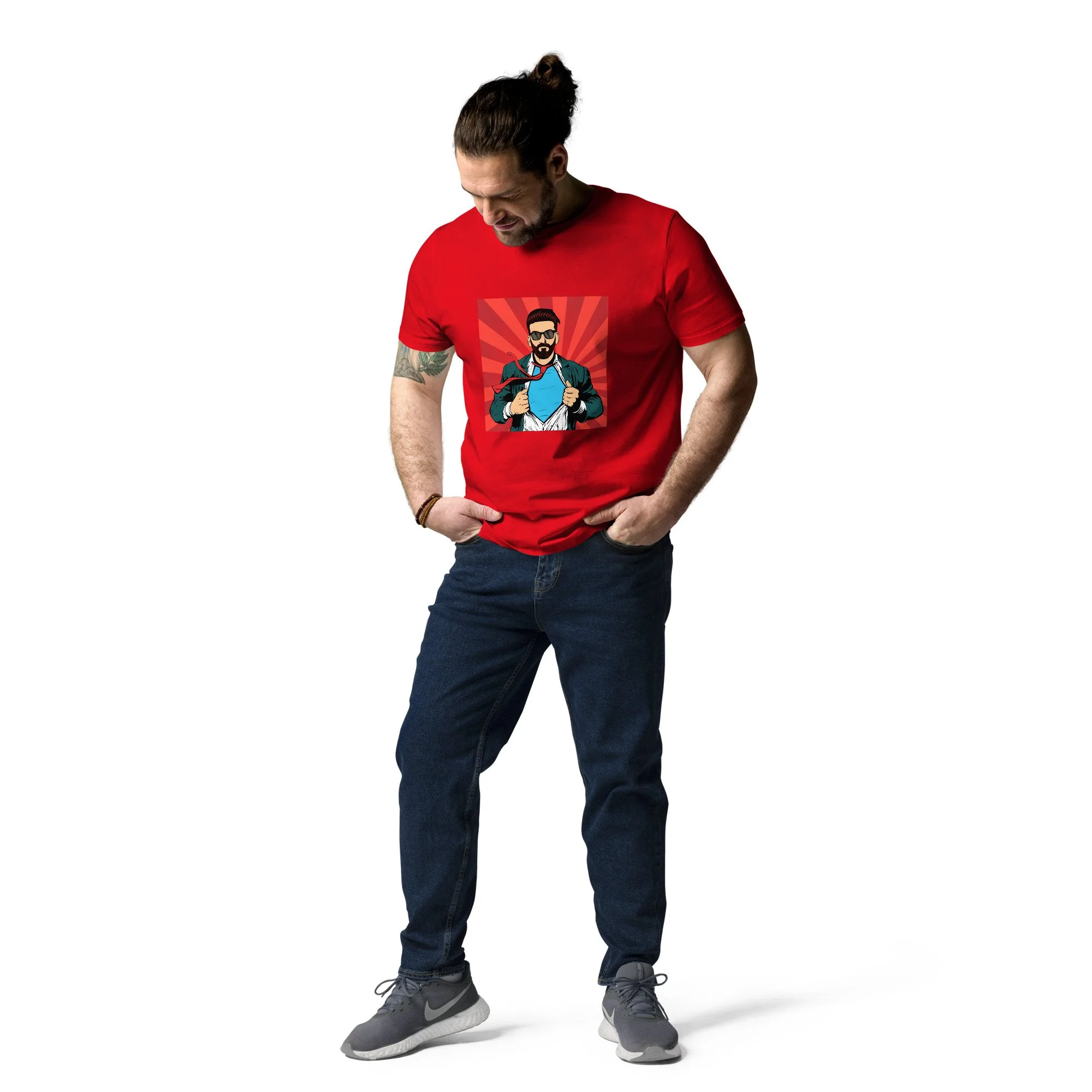 unisex-organic-cotton-t-shirt-red-front-2-641a827c1778d.jpg