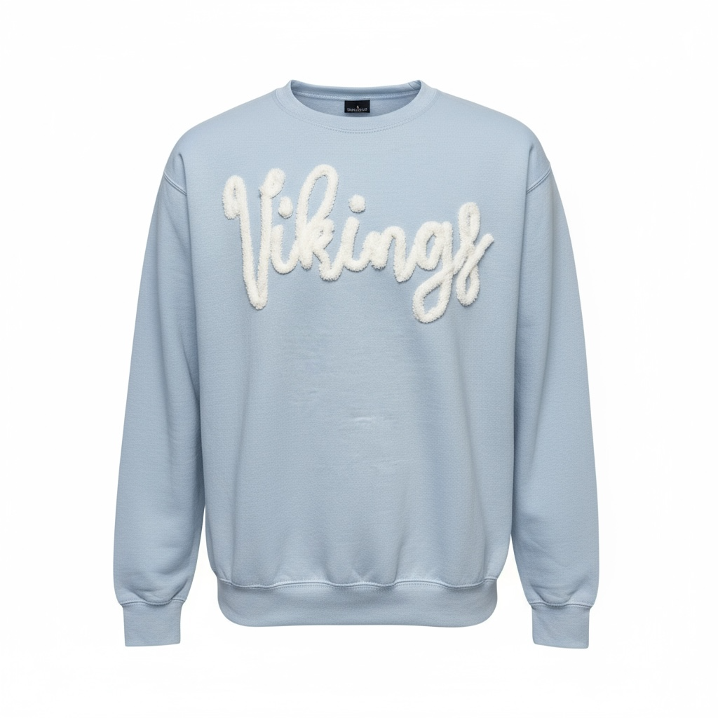 WWHS Vikings Chenille Embroidered Sweatshirt
