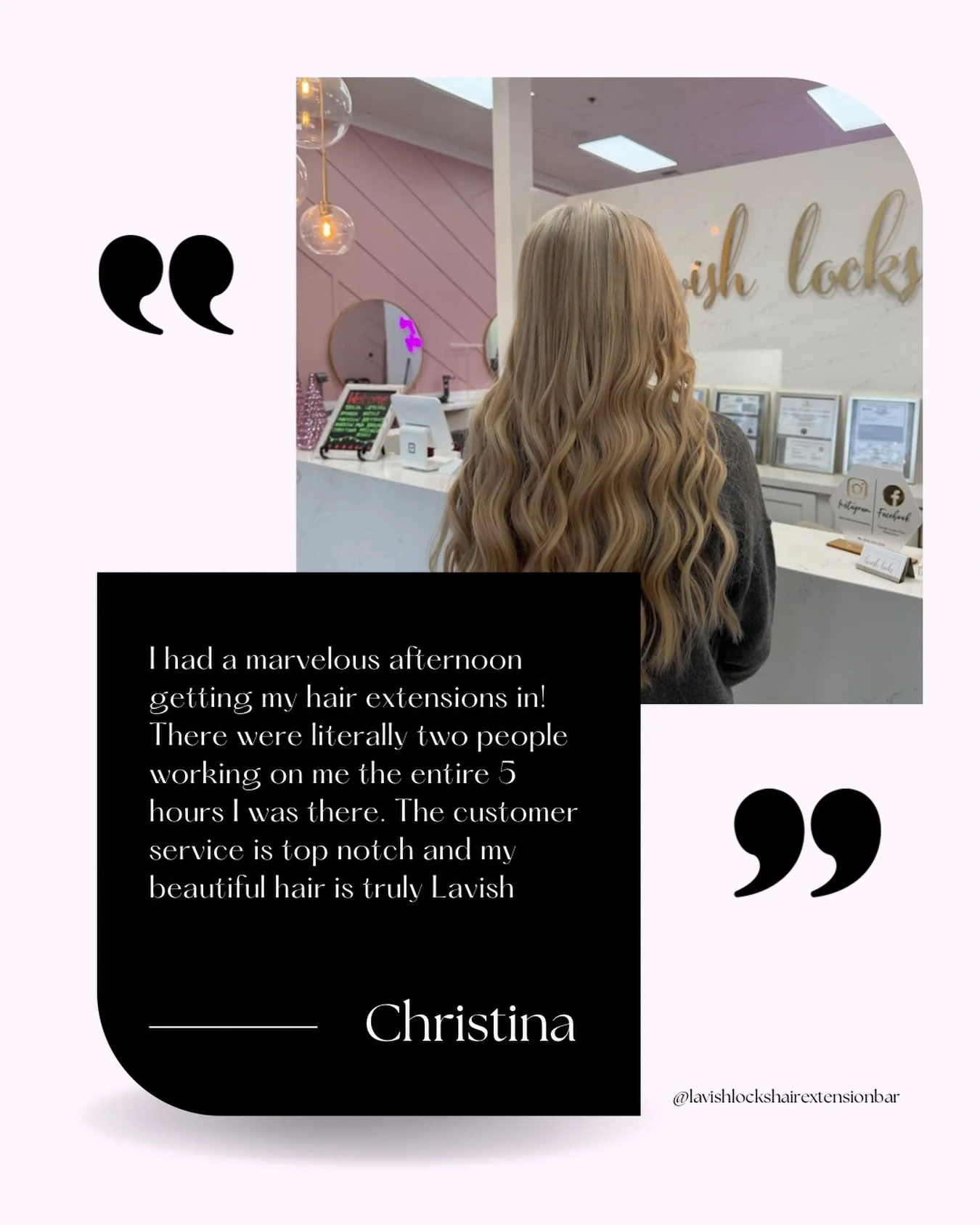 There&rsquo;s nothing we love more than hearing how our clients feel after their appointment 🫶✨ Your words mean everything to us, and we&rsquo;re so grateful you trust our team with your hair. Thank you for choosing us 💖