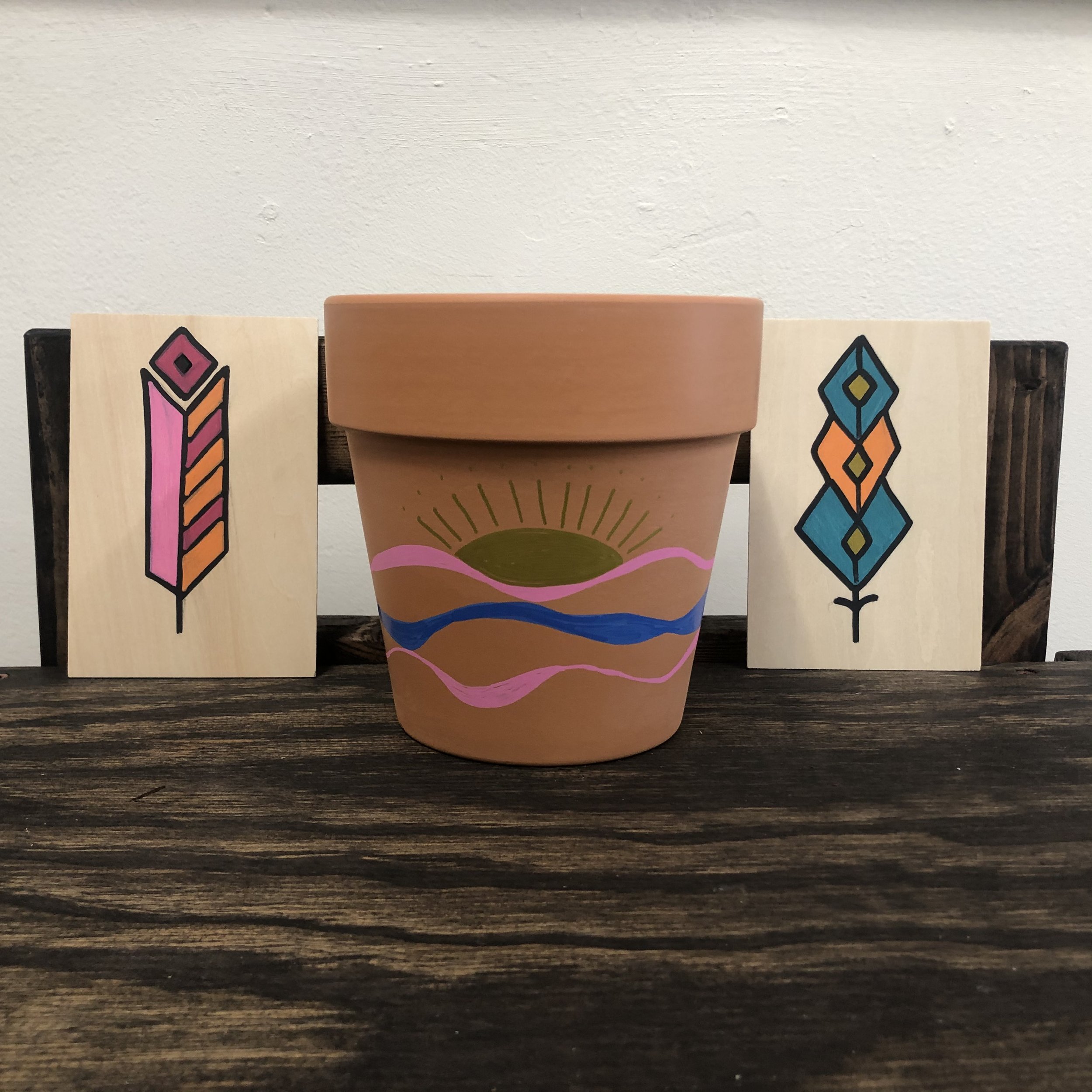 Paint Pen Painting: Paint pens are great for all surfaces and can create unique gifts or crafts for any occasion.