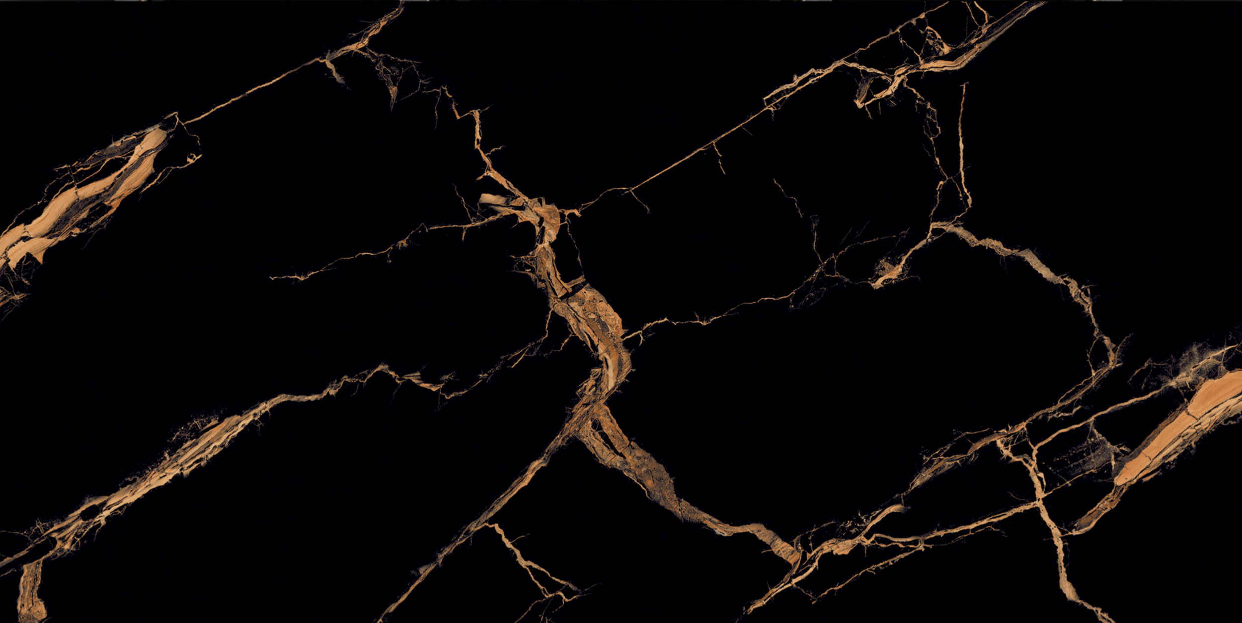 black gold benchtop porcelain non stain sintered stone kitchen