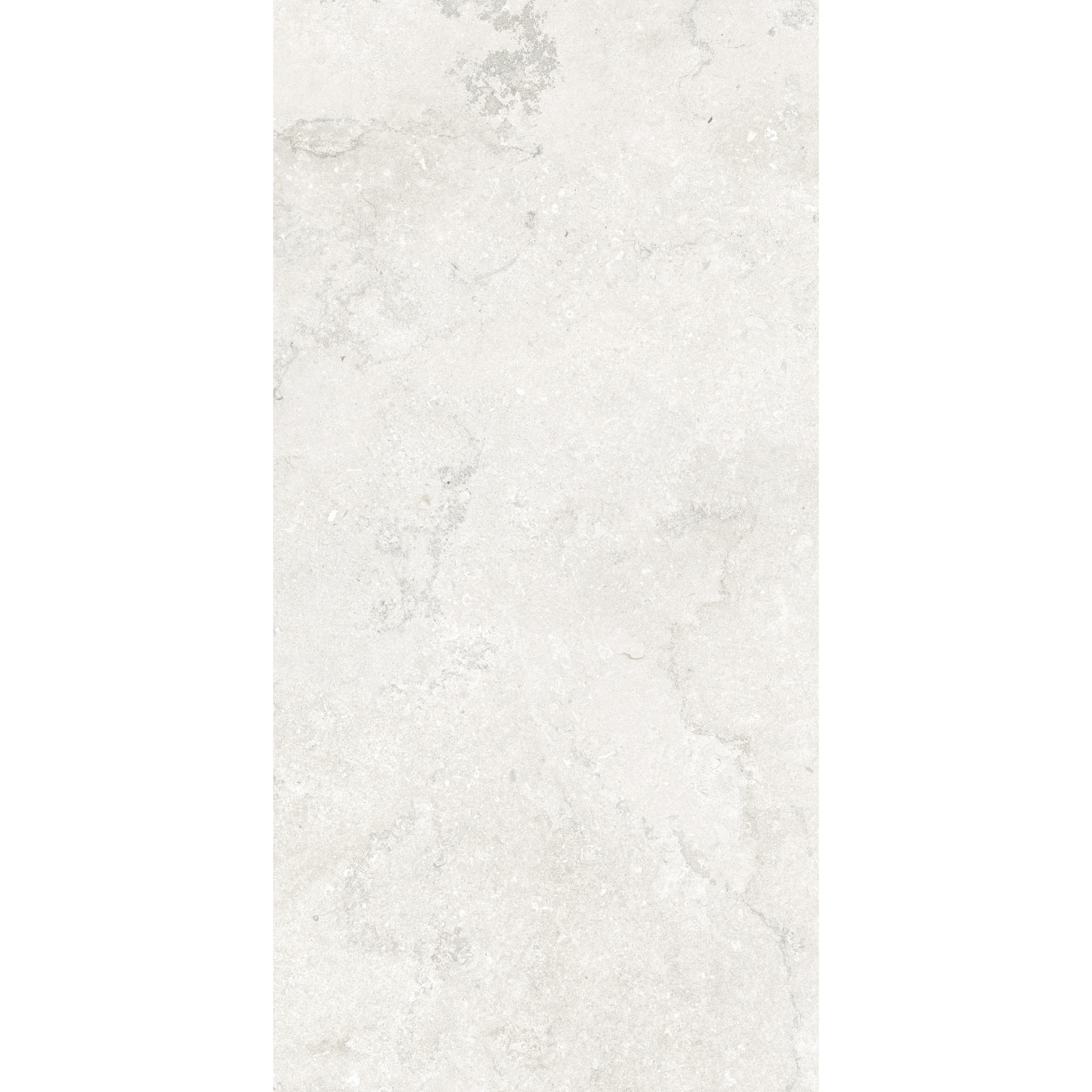 Soft white limestone style porcelain tile surface