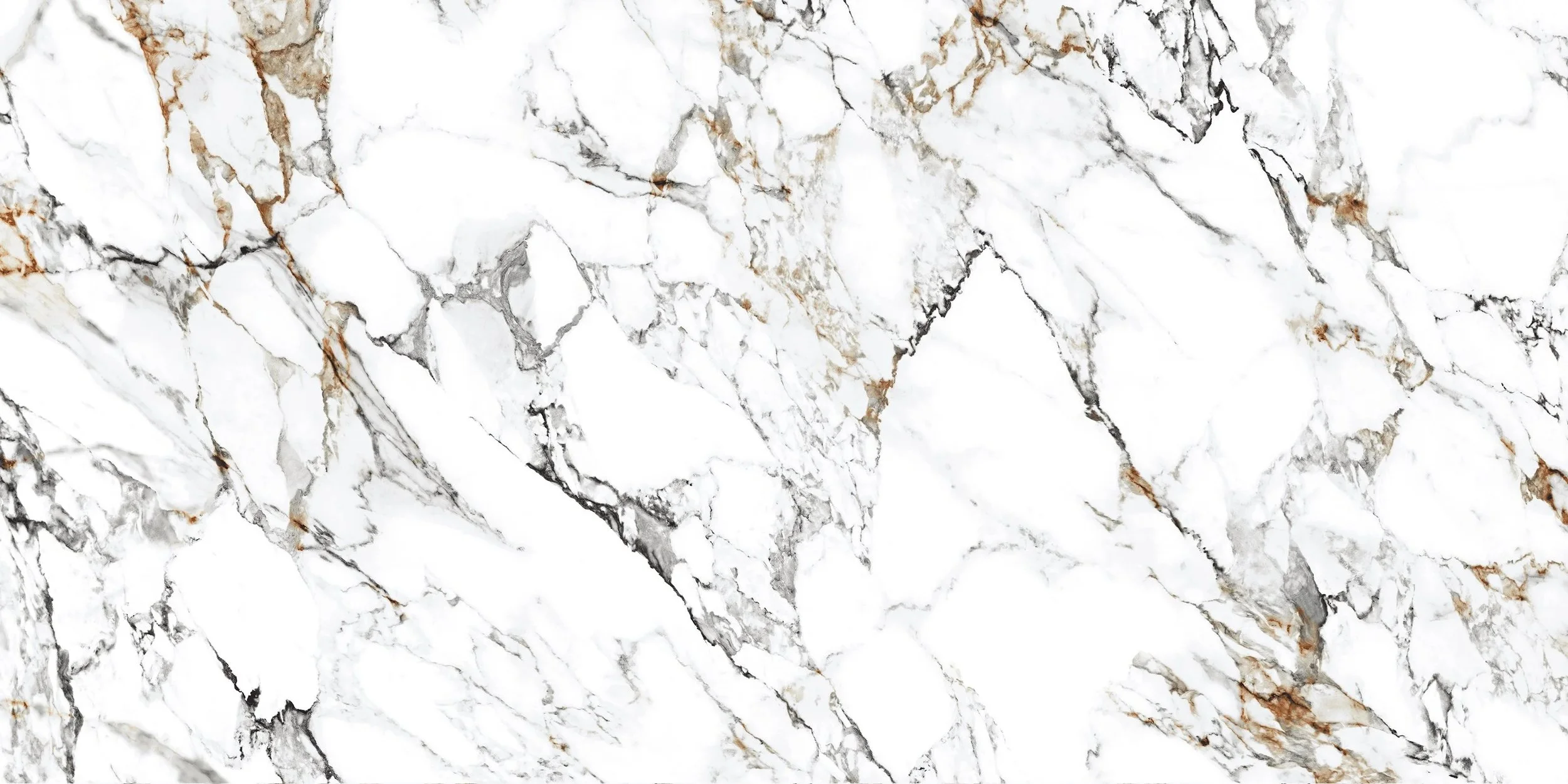 white and gold marble look kitchen benchtop porcelain sintered stone countertop