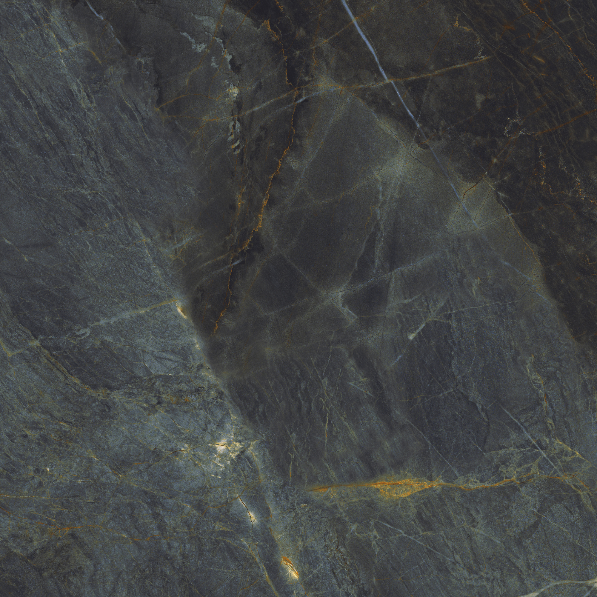 stone look gloss green tile