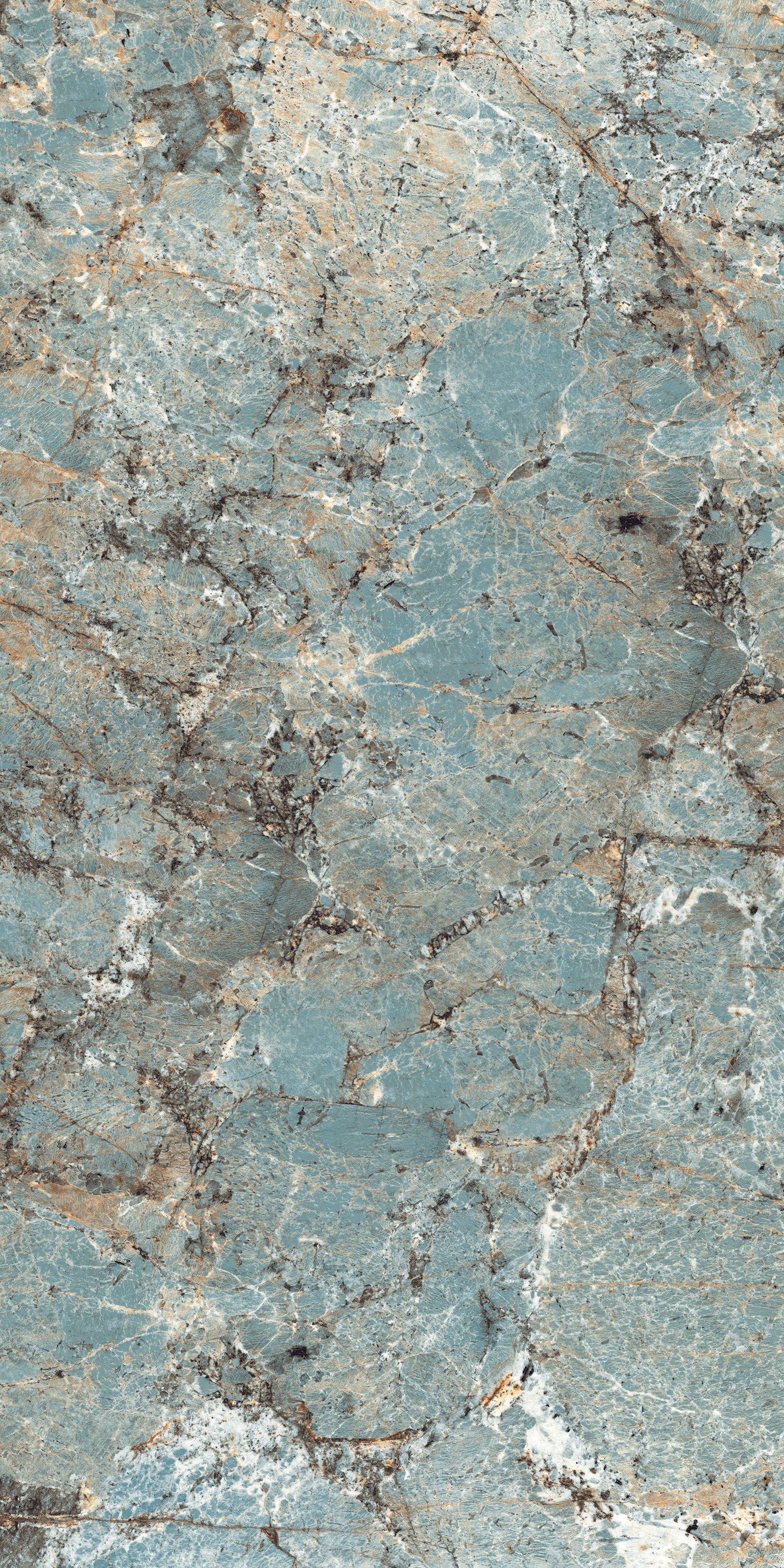 Amazonite porcelain slab