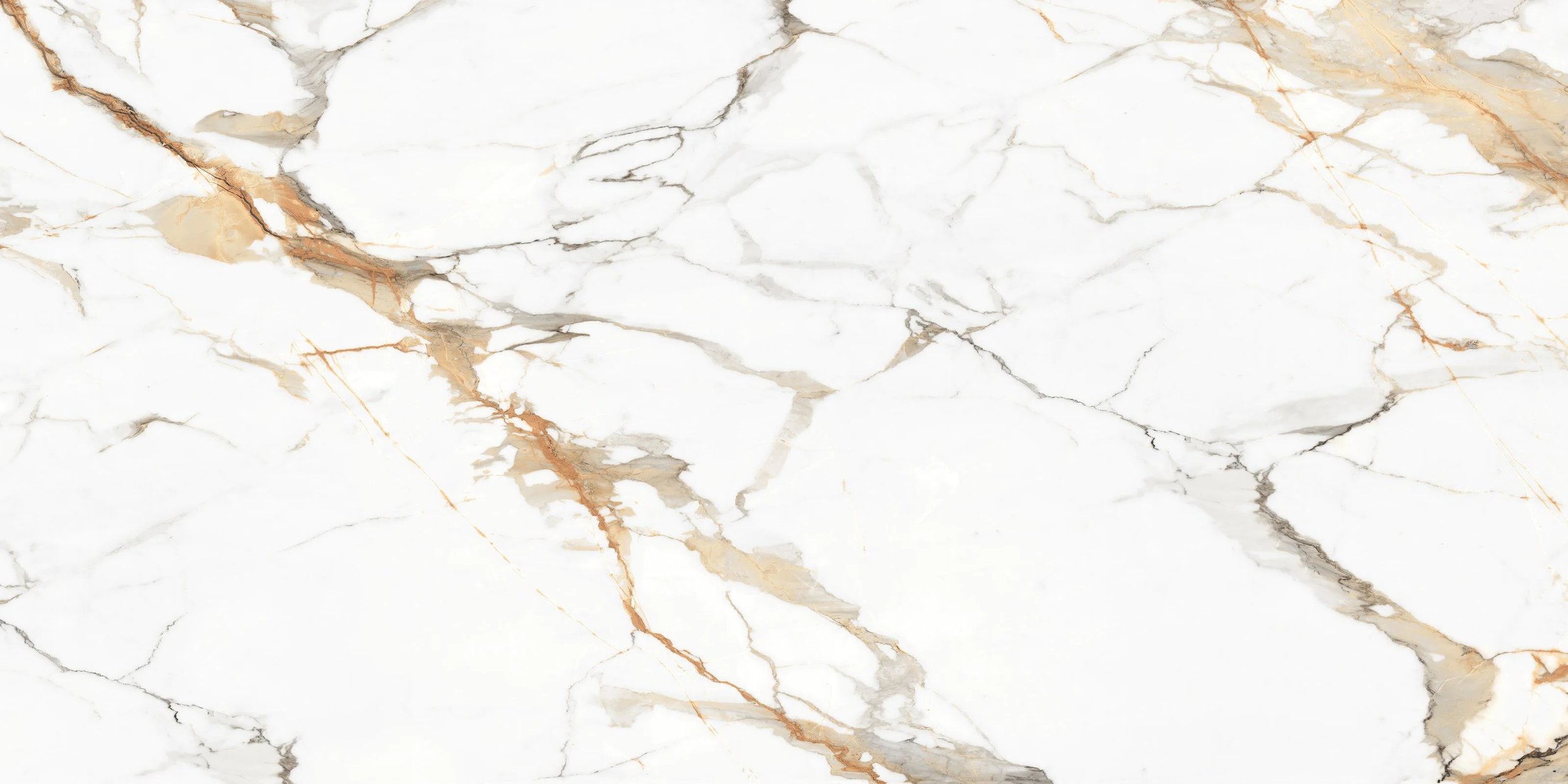 calcutta gold marble porcelain benchtop sintered stone gloss matte