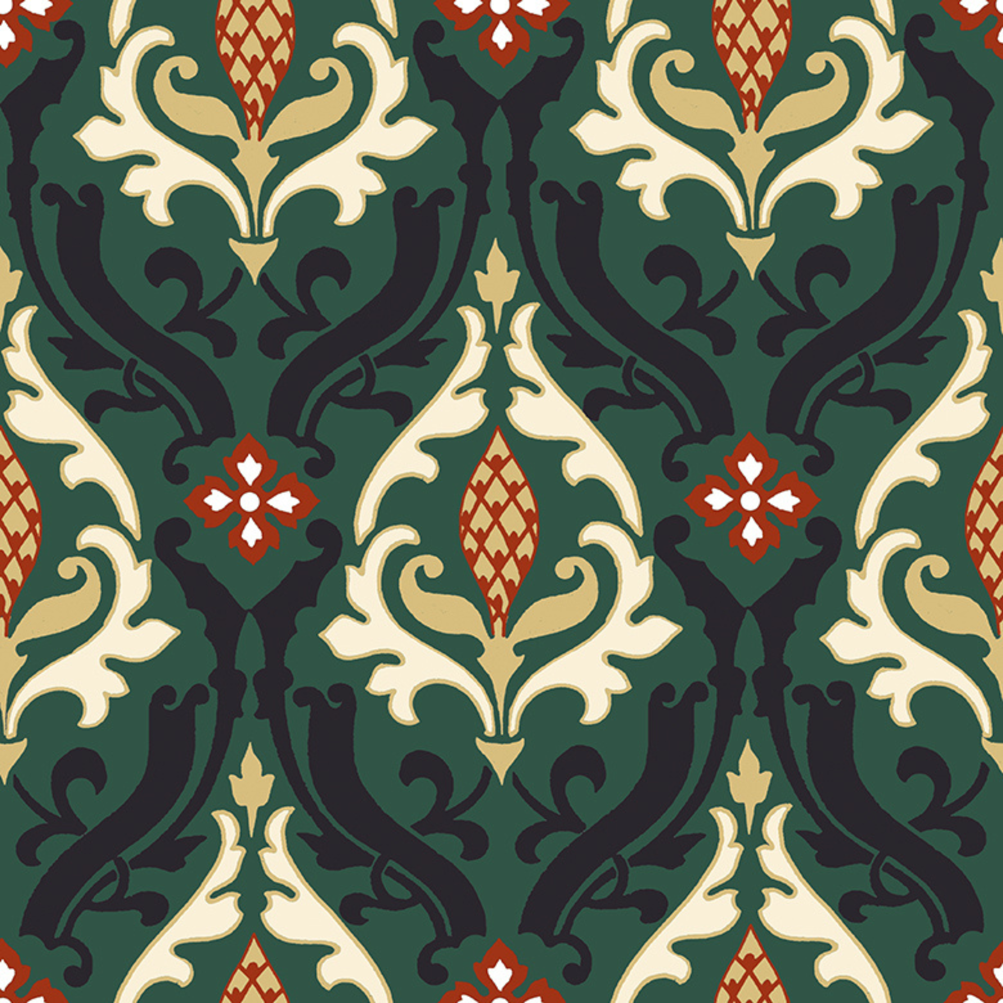 Ottoman inspired tile design