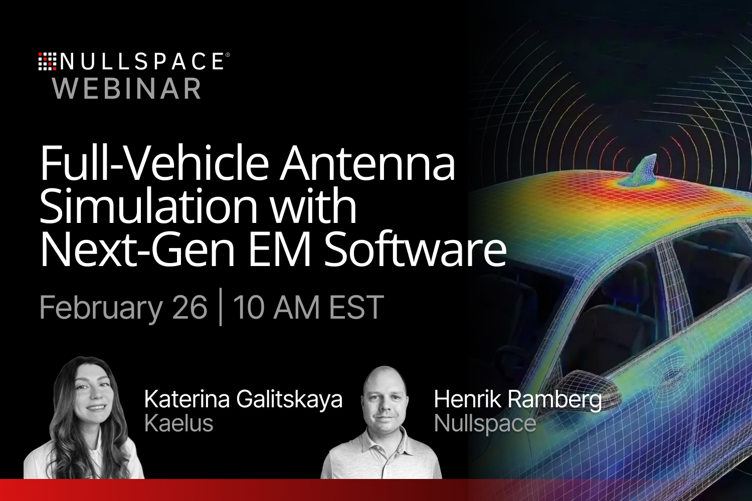 Full-Vehicle Antenna Simulation with Next-Gen EM Software
