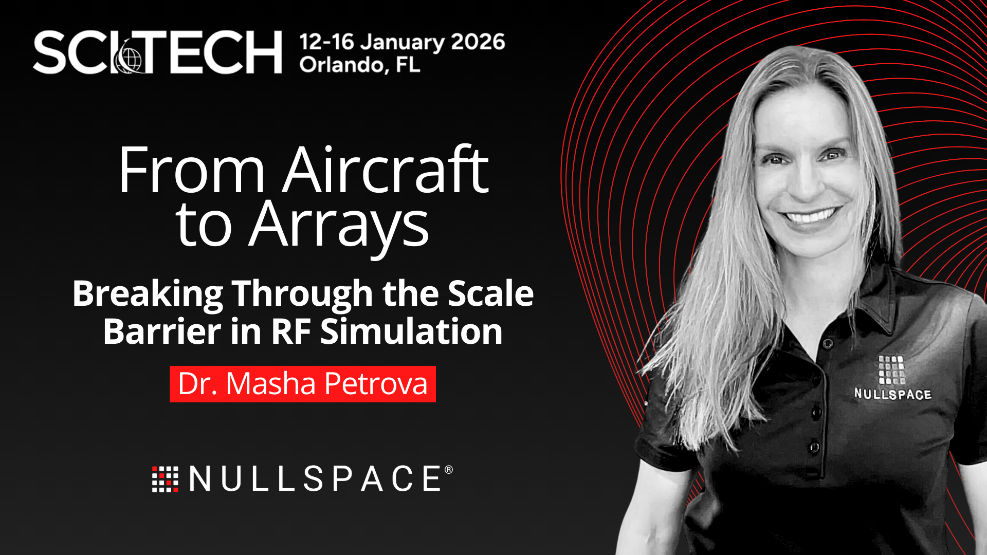 From Aircraft to Arrays: Breaking Through the Scale Barrier in RF Simulation | Dr. Masha Petrova