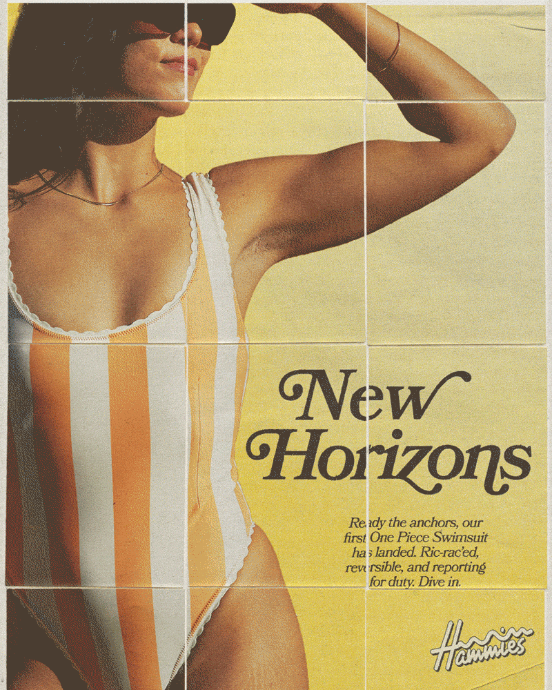 Hammies Retro Brand Graphic Designer