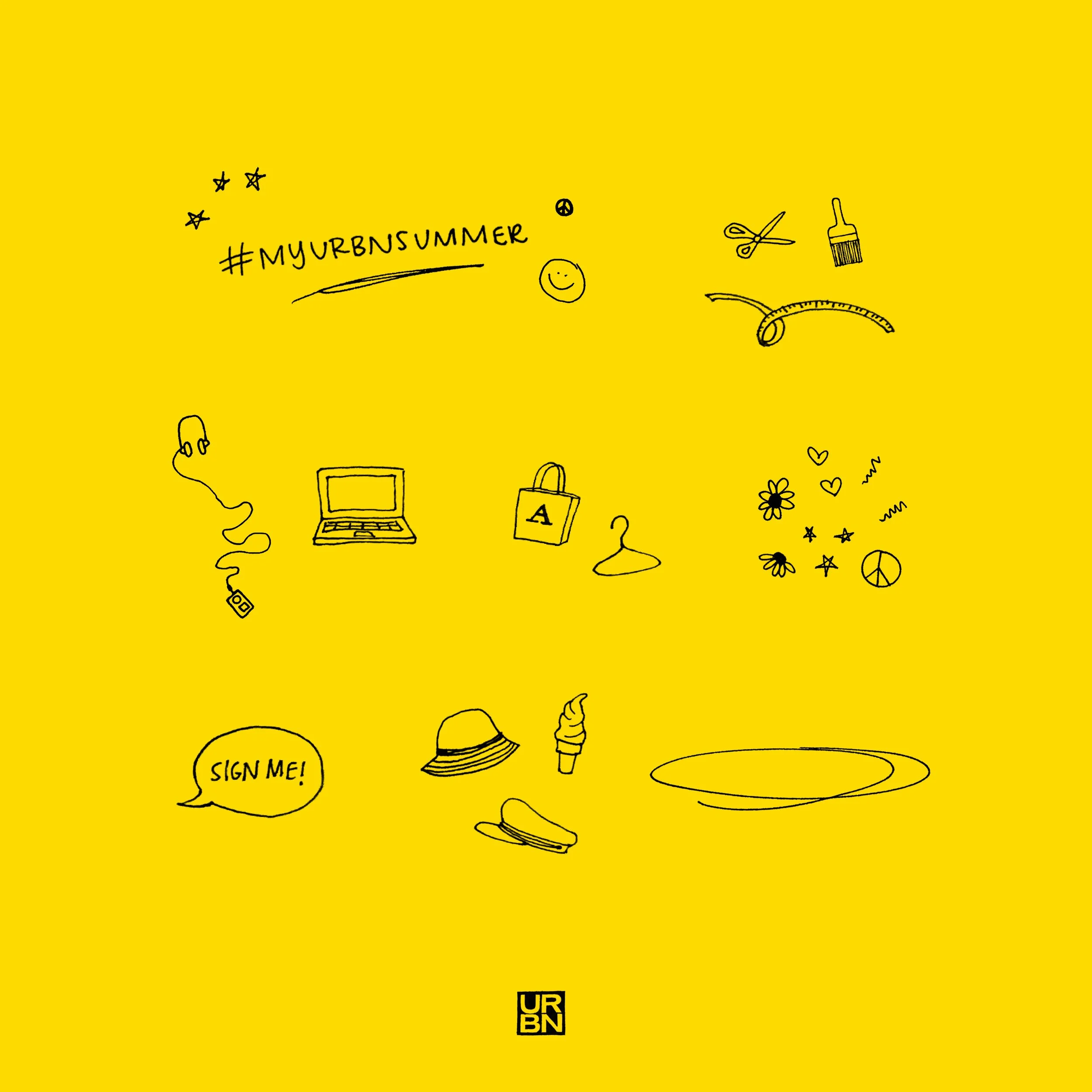 Urban Outfitters Inc. Graphic Designer Sketches