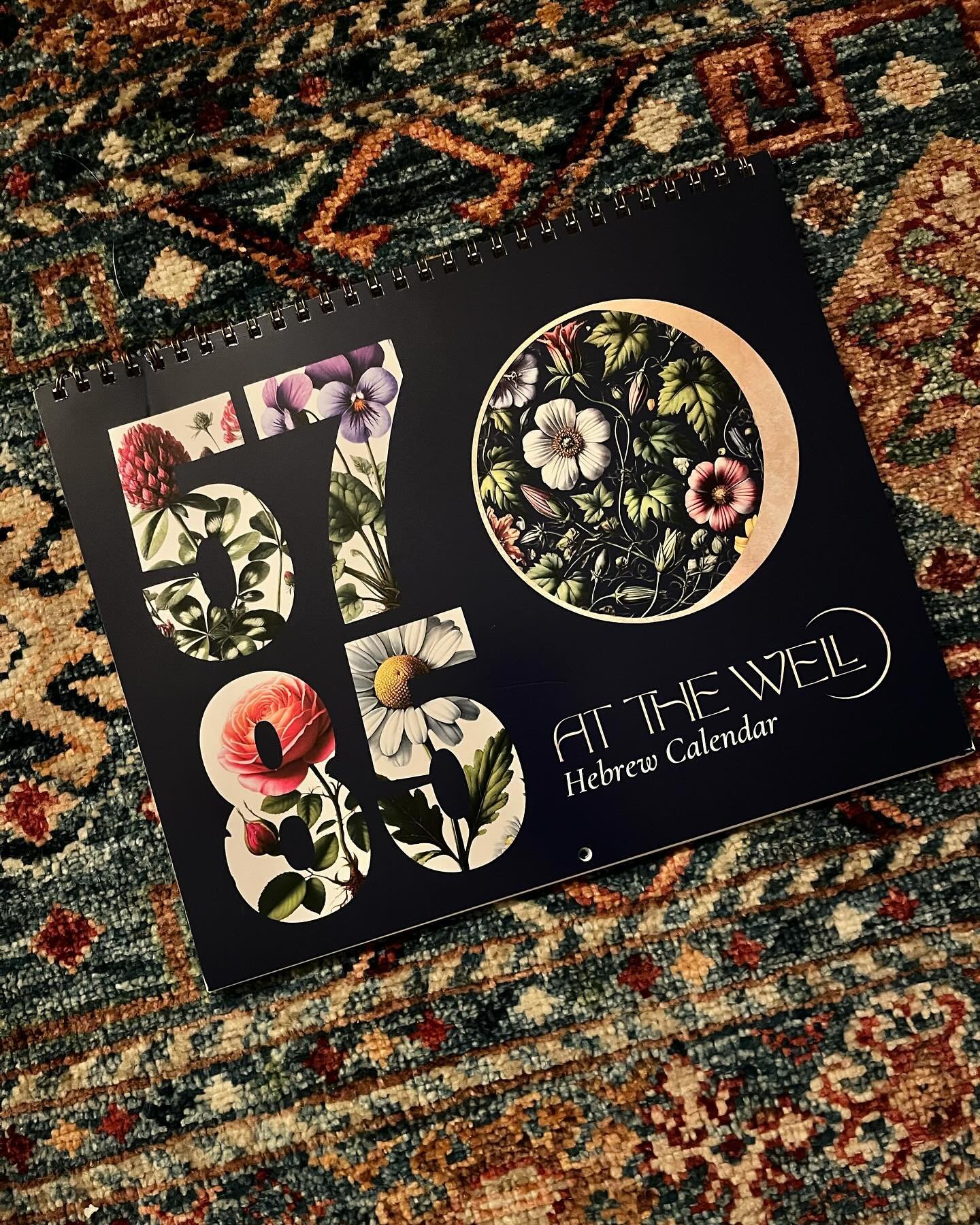 I&rsquo;m over the moon to share that @atthewellproject &lsquo;s gorgeous 5785 Hebrew Calendar came out today&hellip; and it&rsquo;s botanical this year&hellip; and I got to share some herbal and Jewish wisdom in these pages with them! So much of my 