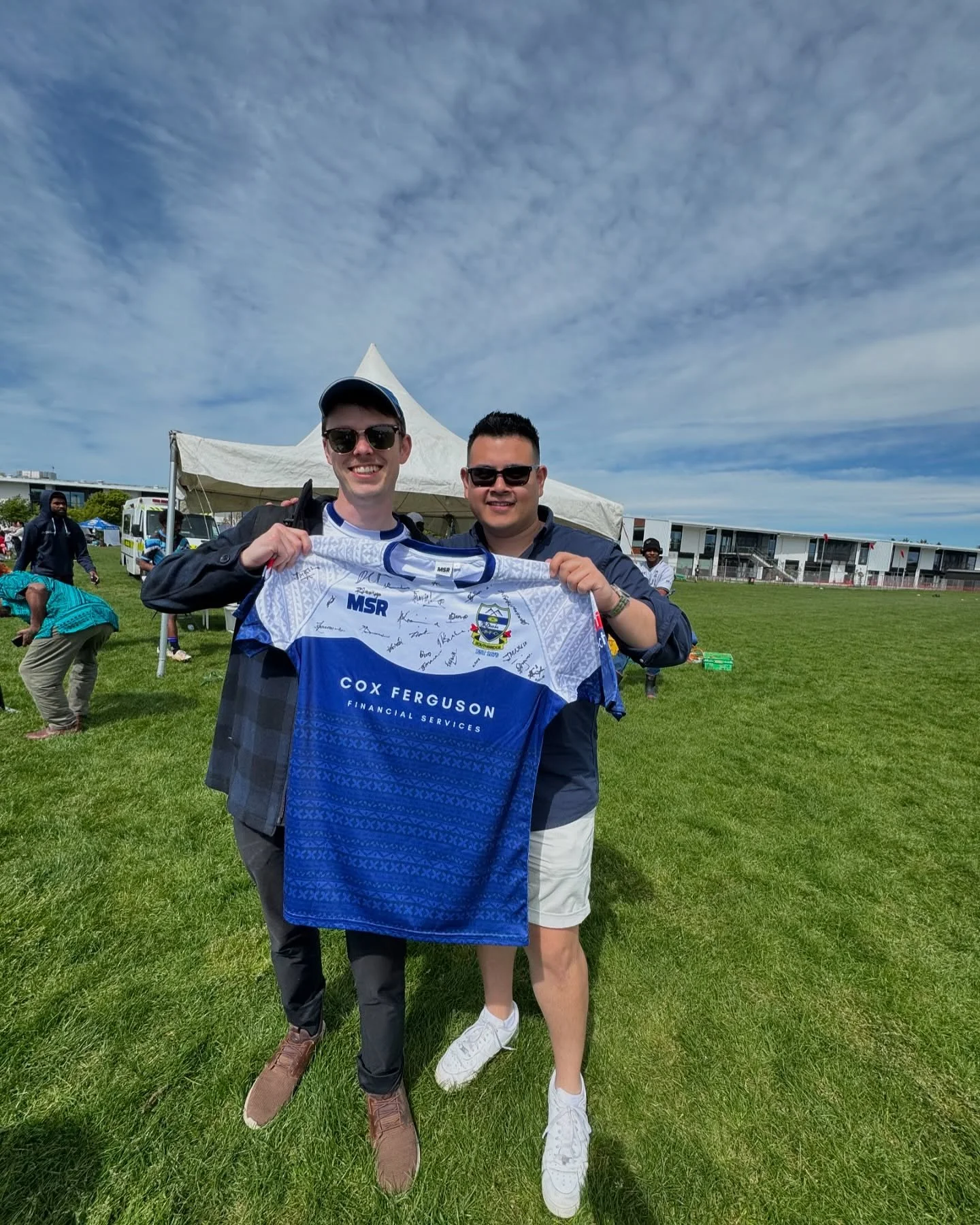 Super proud to be a key sponsor of the Fiji Rugby 7s team for the Southbridge Rubgy Club. It was great seeing the Team win some games today. It was a shame that we missed @dancarter_ today 💪😎☺️