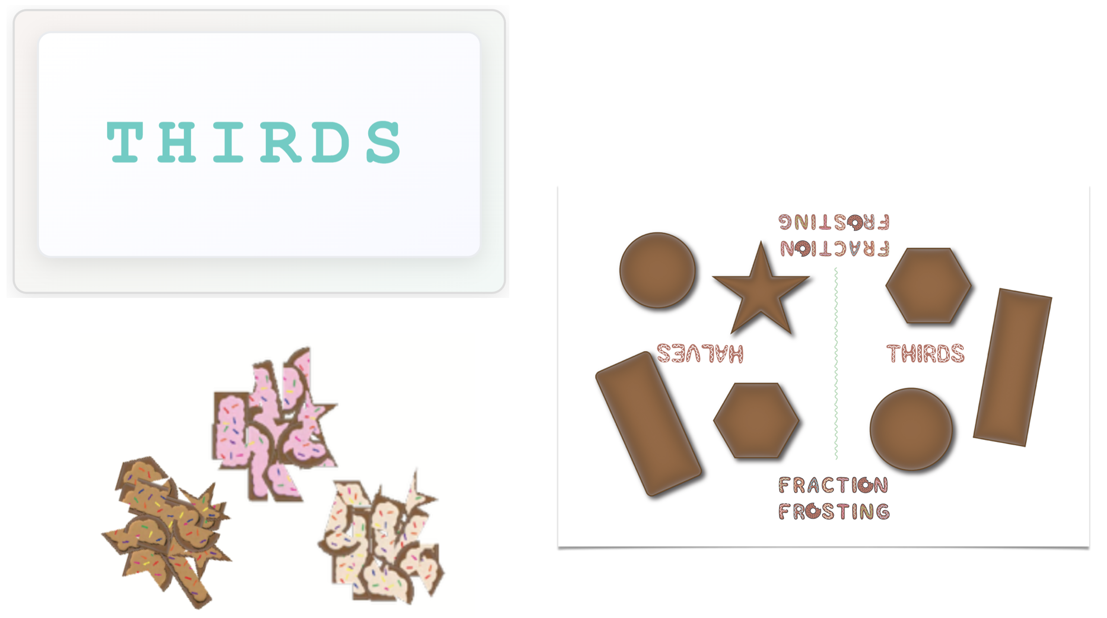 Fraction Frosting Game Setup
