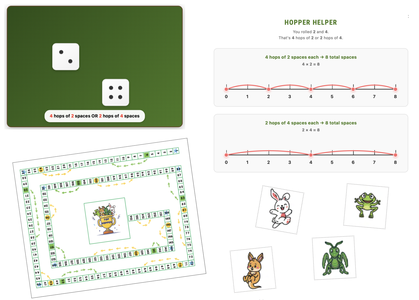 Top Hopper Game Setup