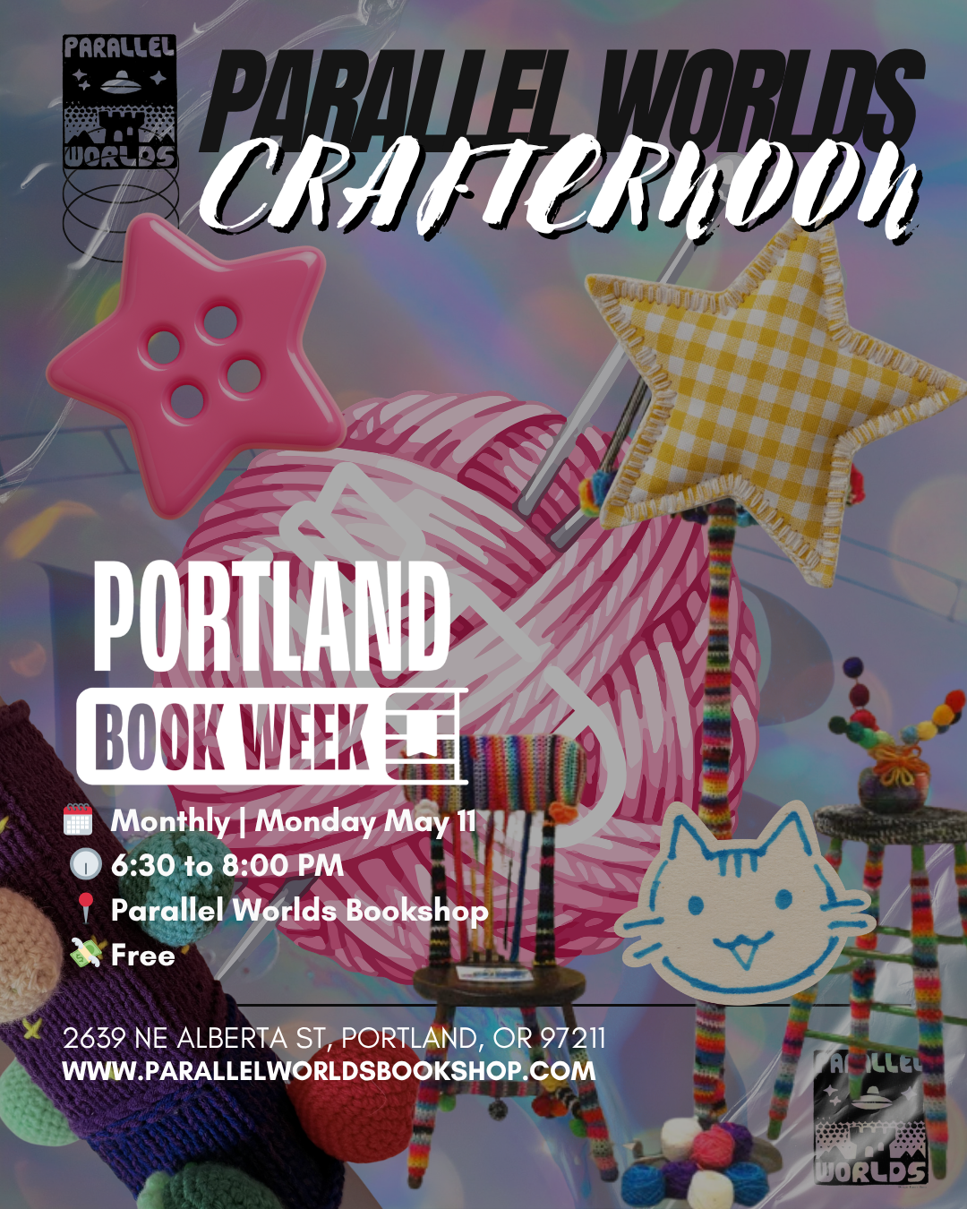 Portland Book Week: Crafternoon