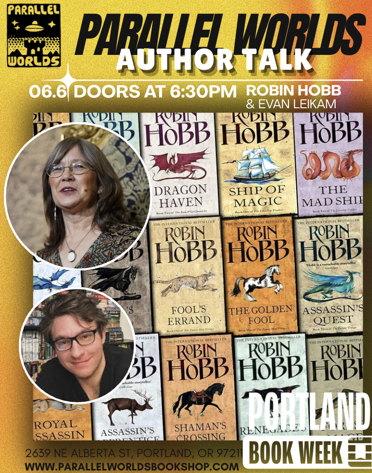 Portland Book Week: Robin Hobb Author Talk with Evan Leikam