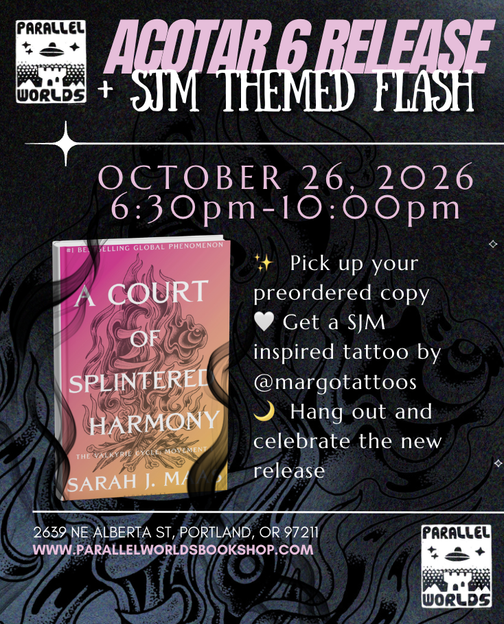 ACOTAR 6 Midnight Release + Tattoo Flash Party