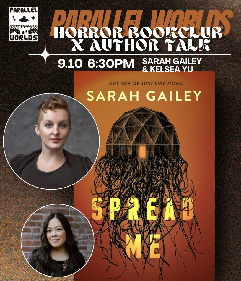 Horror Bookclub X Author Talk with Sarah Gailey + Kelsea Yu