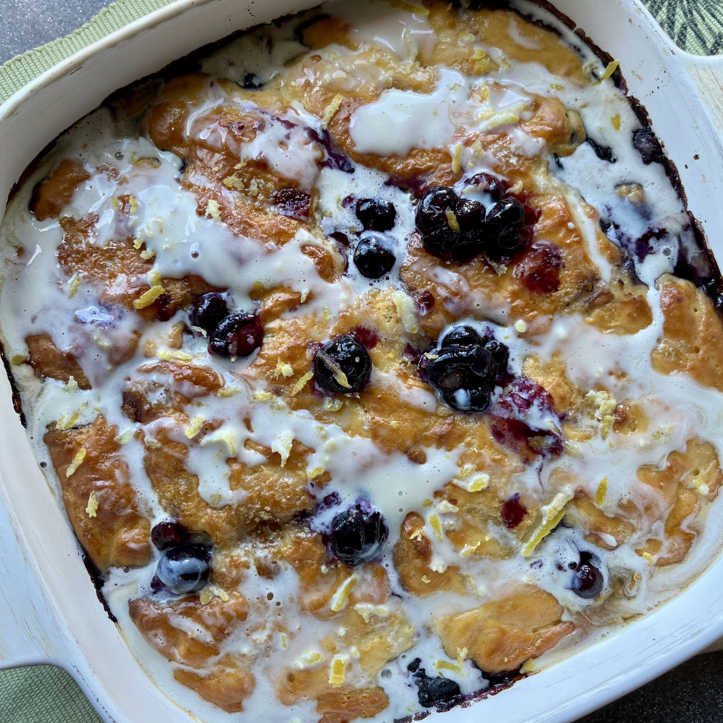 Lemon &amp; Blueberry Protein Buns