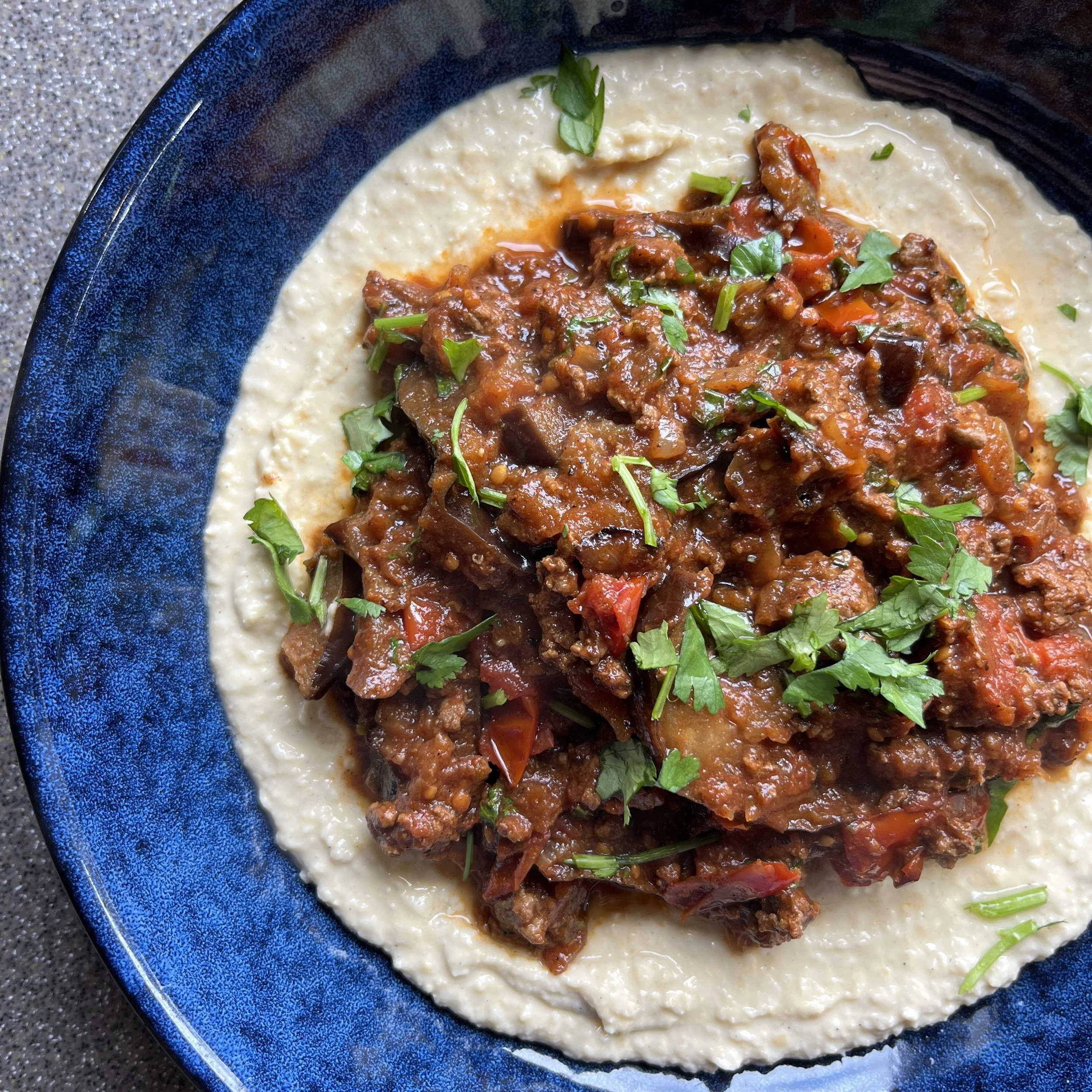 Roasted Eggplant in Tomato Sauce
