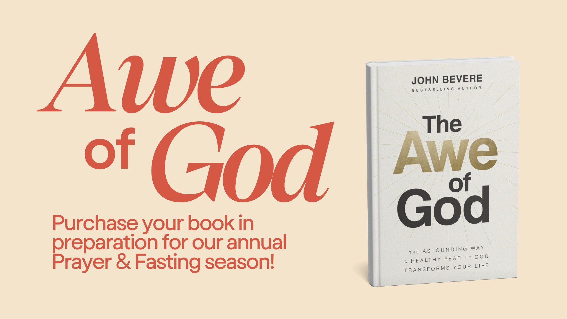 Season of Prayer &amp; Fasting (23 Feb - 5 Apr)