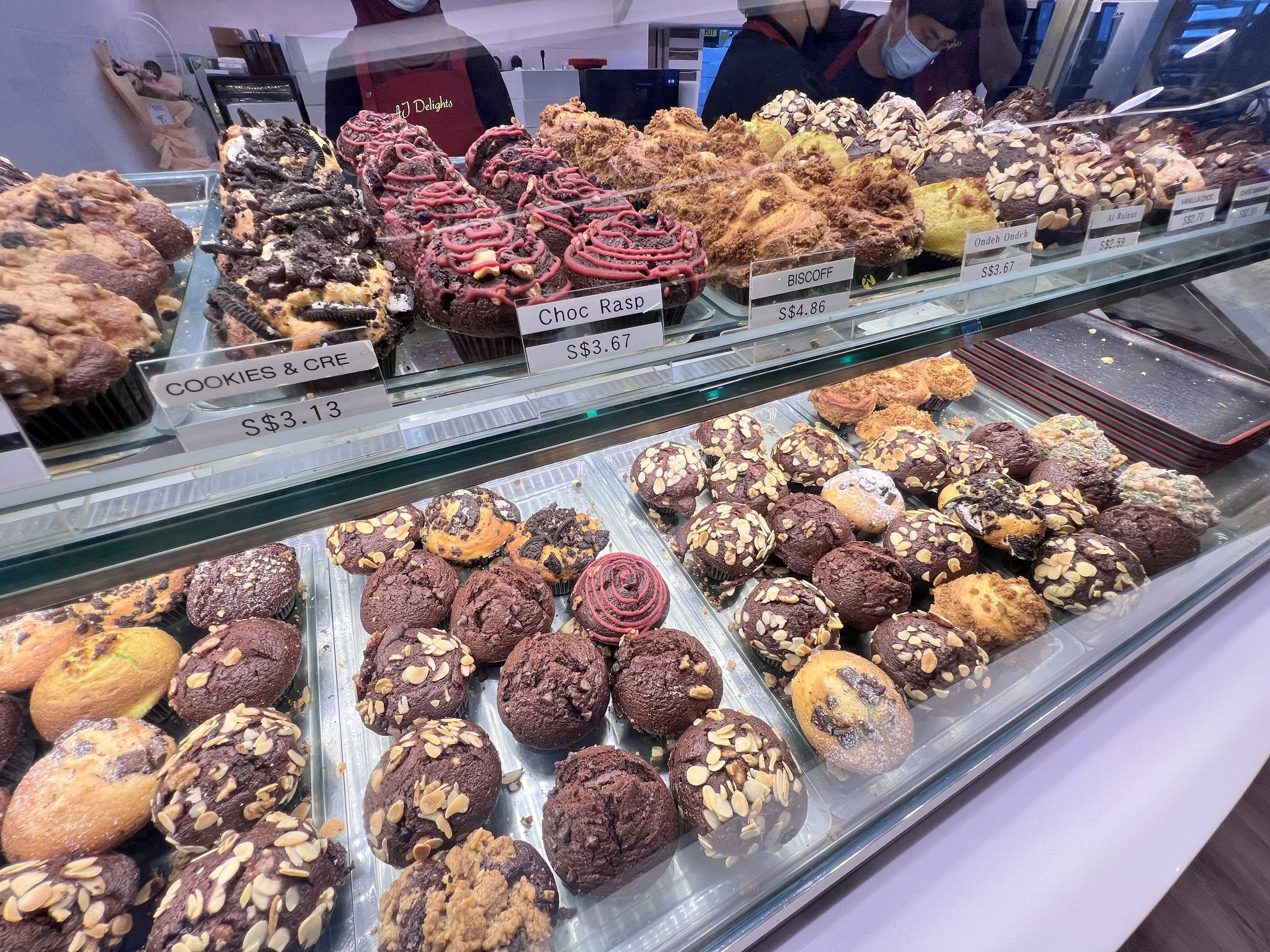 Halal Muffin Empire AJ Delights Opens in Buona Vista — Muslim Travel Blog