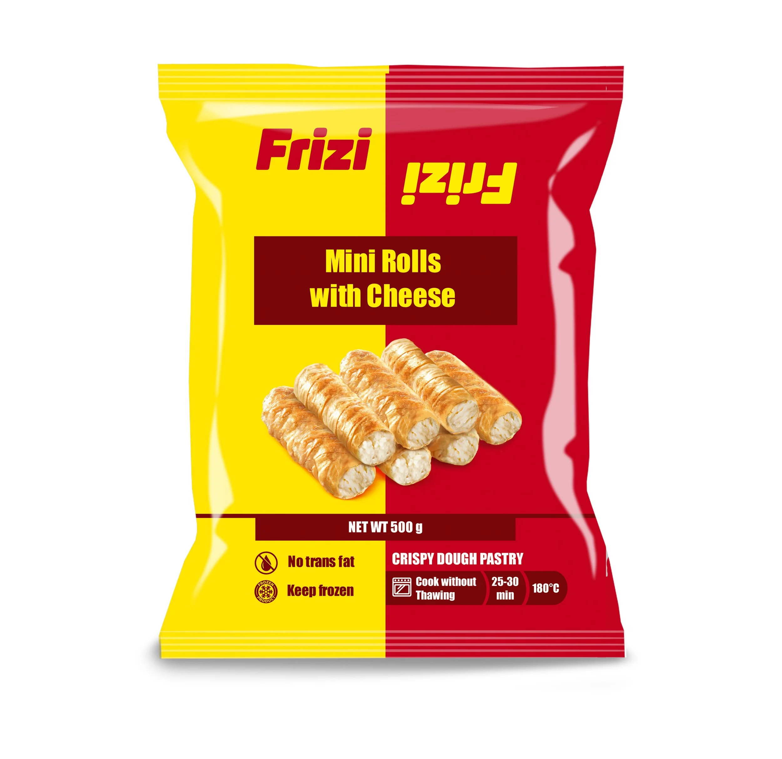 Mini Rolls with Cheese, 500g
