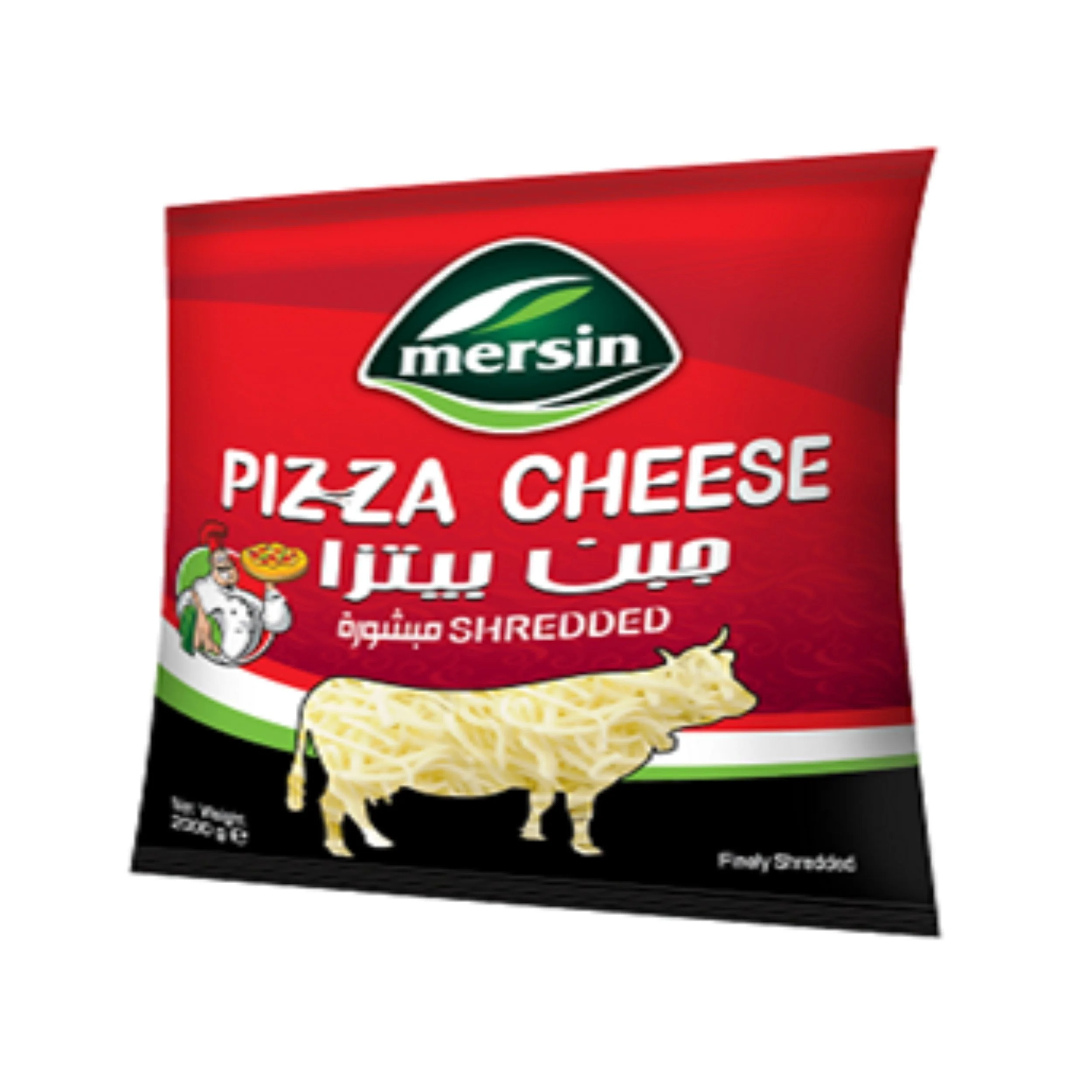 Shredded Mozzarella Cheese, 2000g