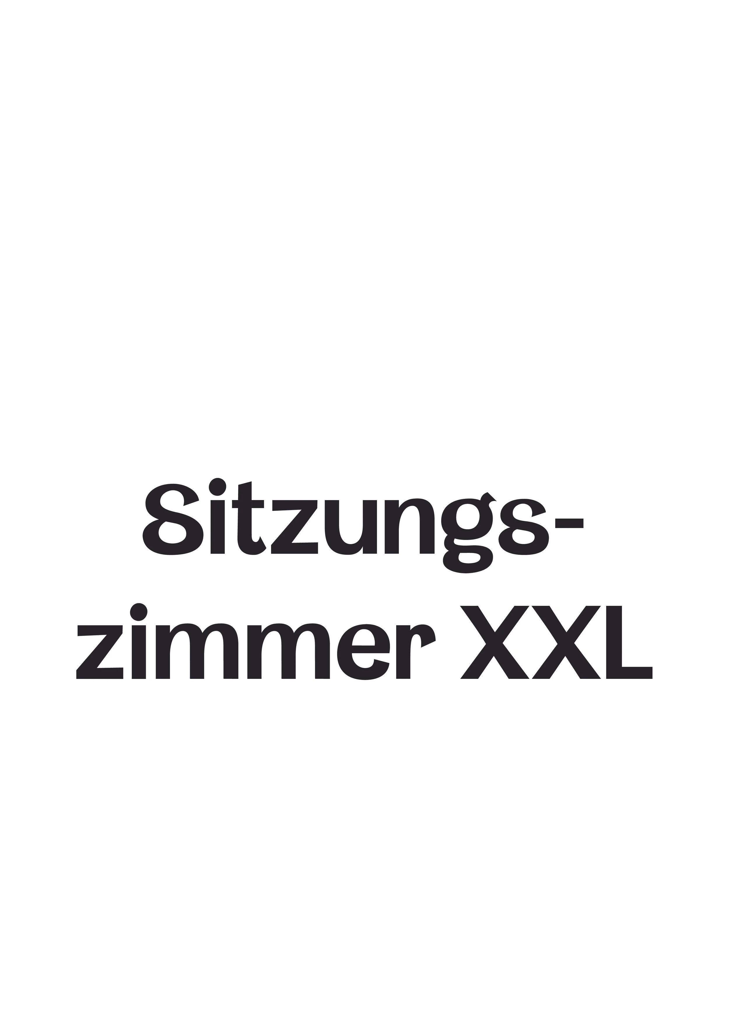 Sitzungszimmer XXL