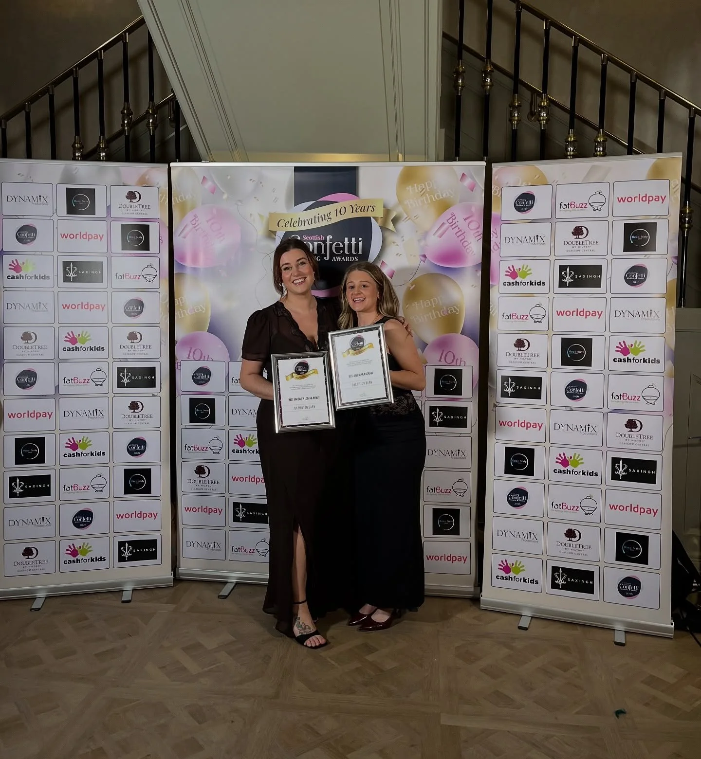 Our girls took home two highly recommended awards last night from the @confetti_awards 

💖 Wedding Package 
💖 Unique Wedding Venue 

We couldn&rsquo;t be more proud of our Bachilton Team and thankful for the hard work and dedication the whole team 