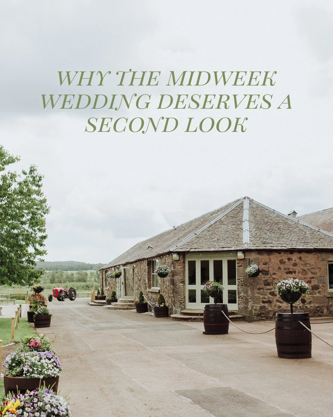 Midweek weddings used to come with a lot of assumptions, most of which never really reflected how they actually feel. What we see now is couples choosing dates that suit their lives, their people, and the kind of pace they want for their celebration.